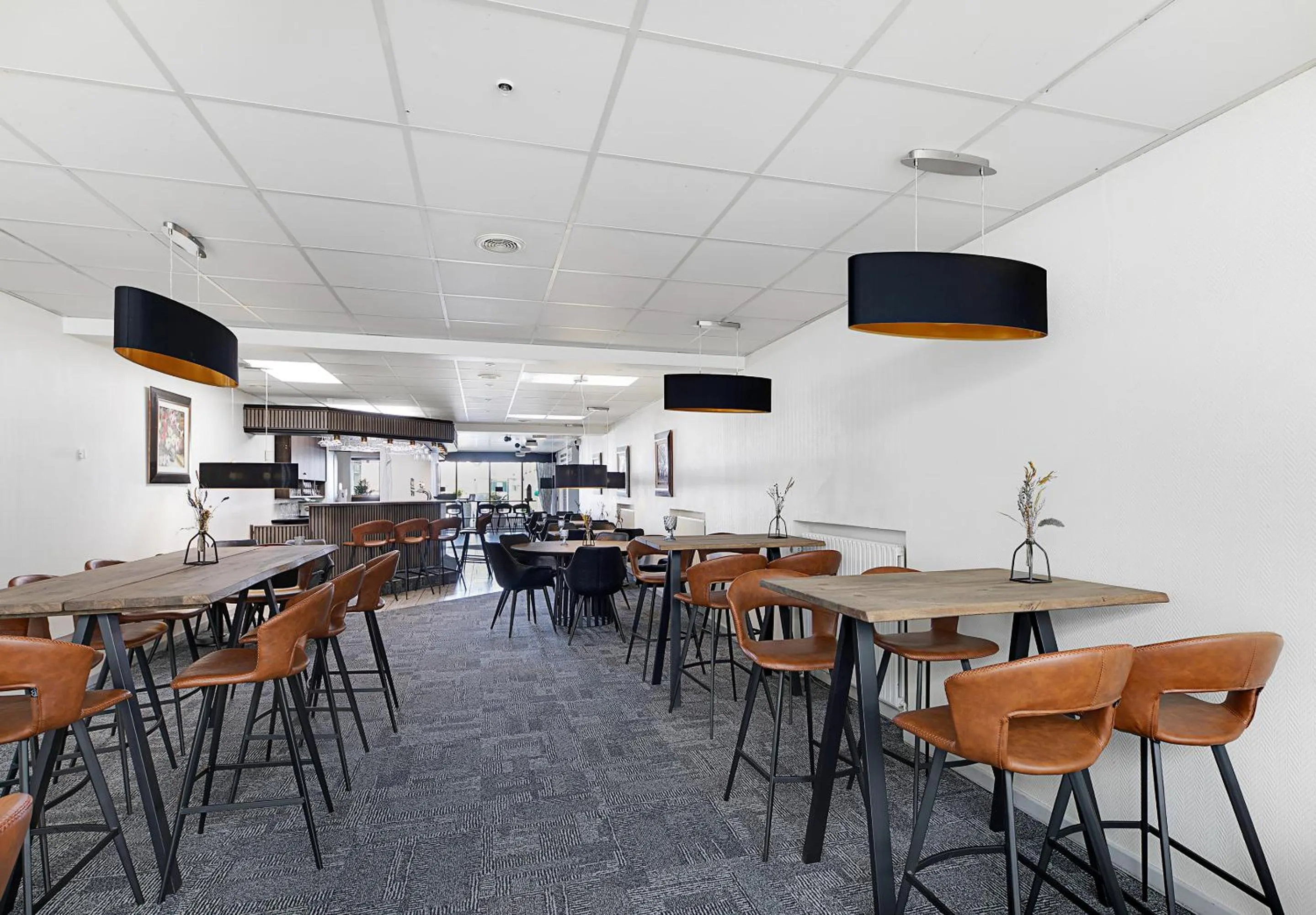 Lounge or bar in Østergaards Hotel