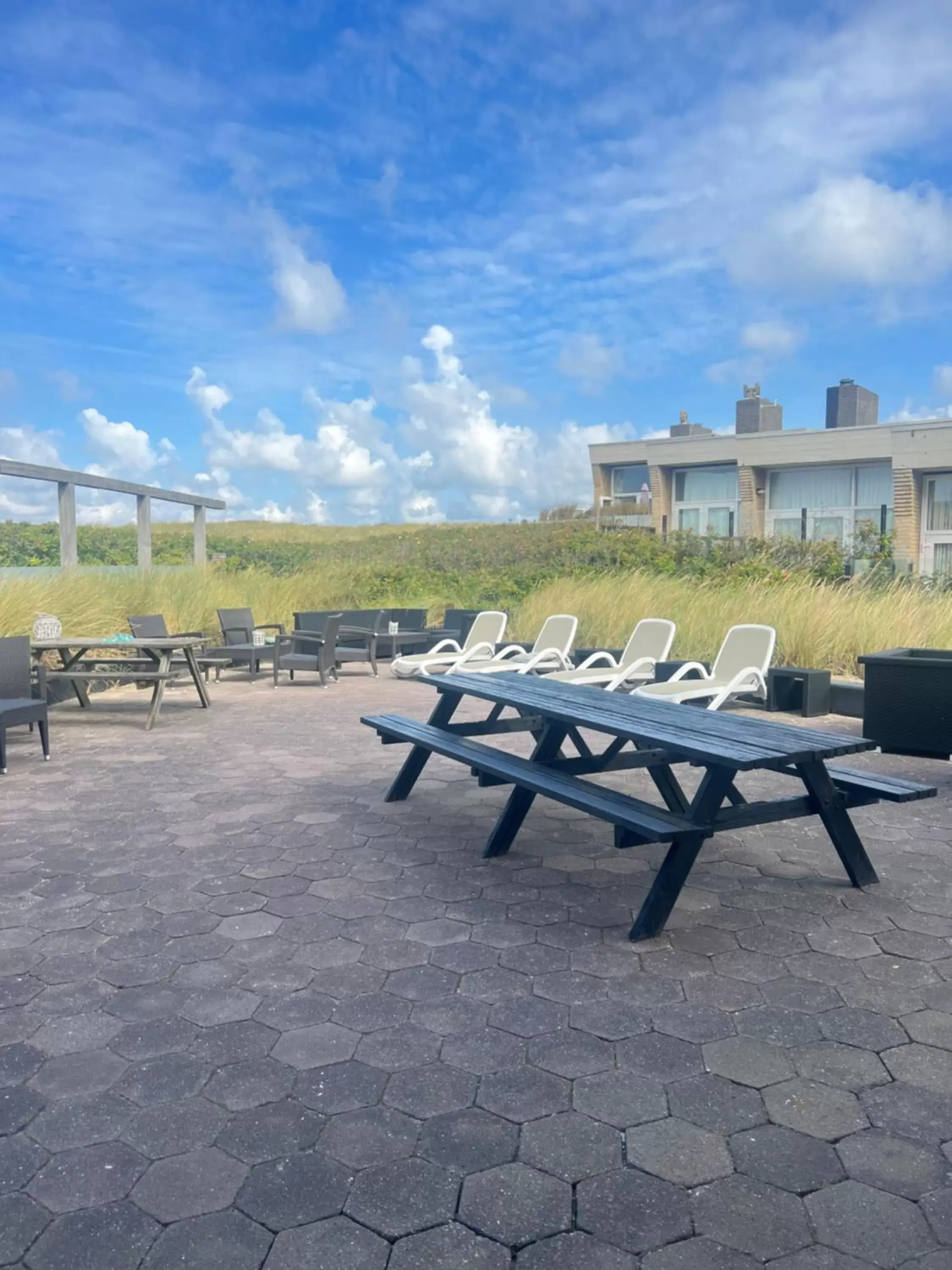 Balcony/Terrace in Neptunus Appartementen