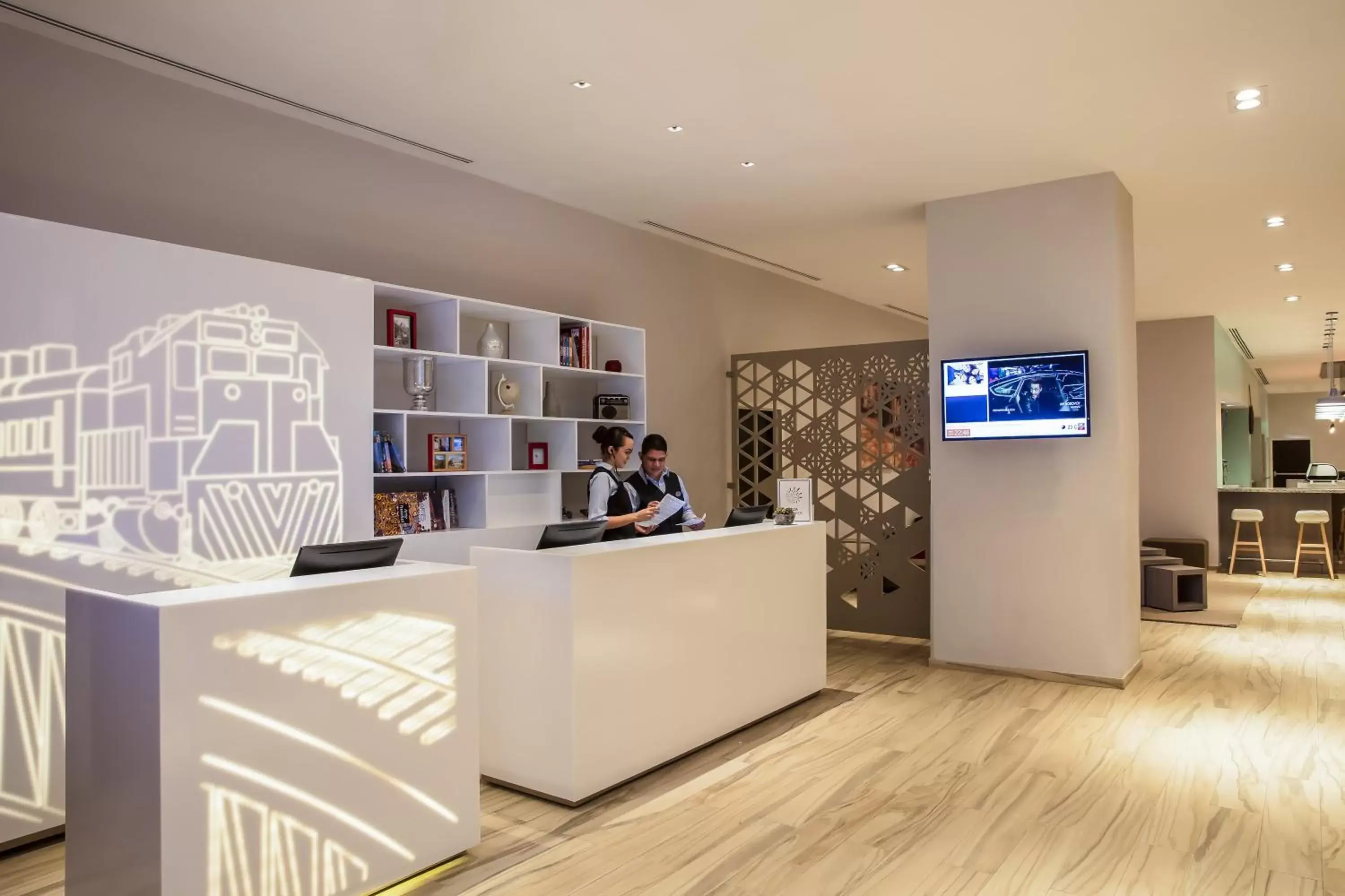 Lobby or reception in Fiesta Inn Los Mochis Lobby or reception in Fiesta Inn Los Mochis