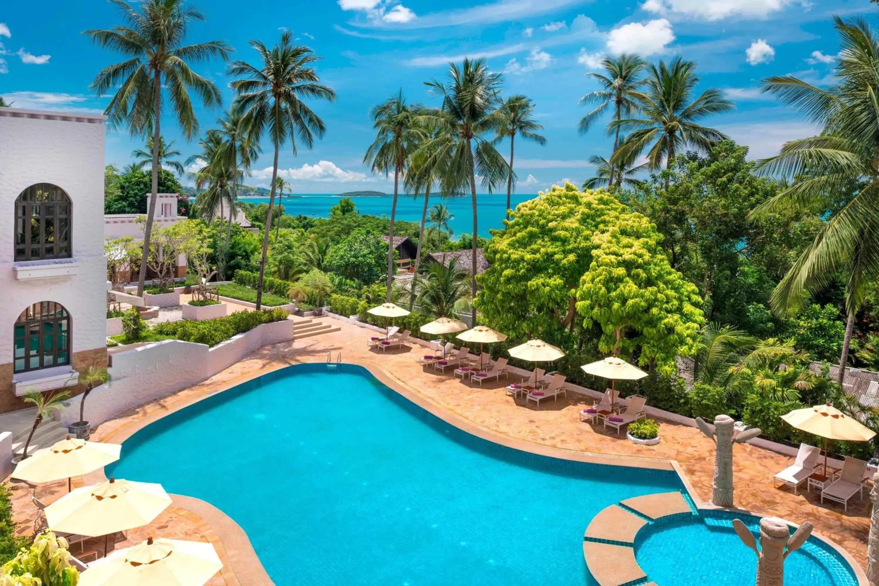 Swimming pool, Pool View in Sheraton Samui Resort