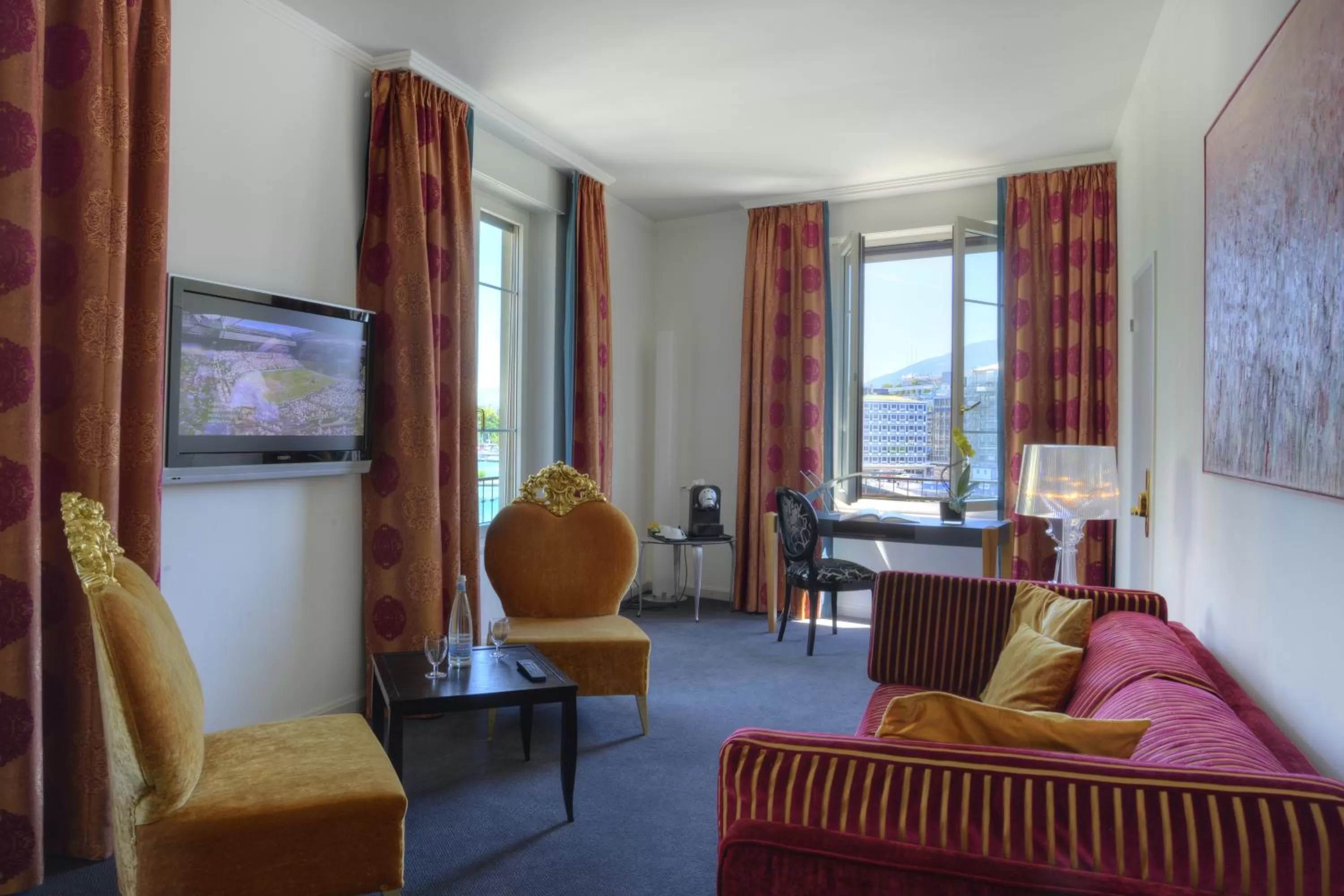 Living room in The Ambassador