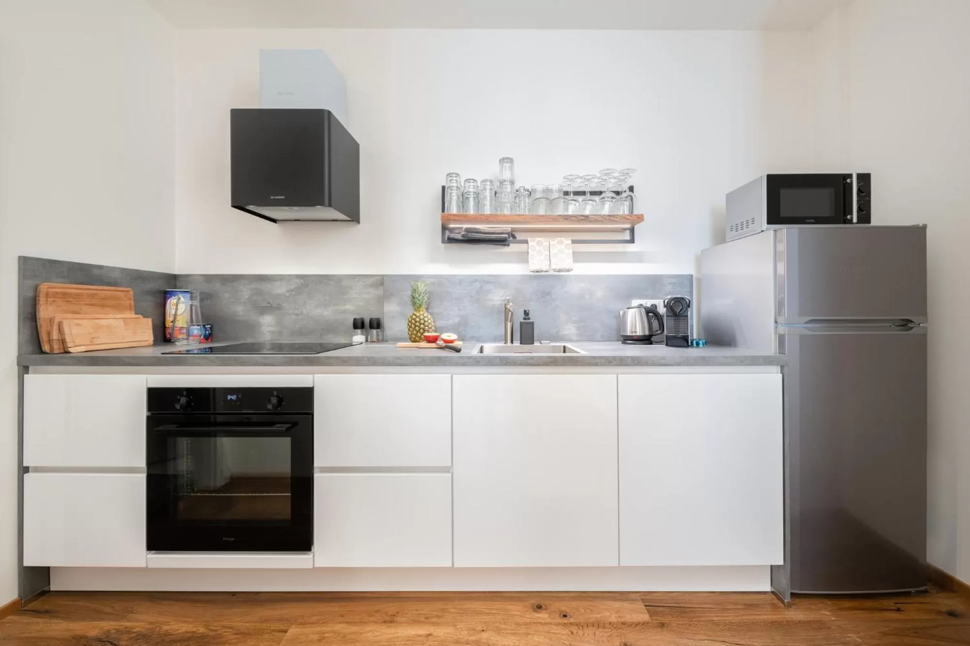 Kitchen or kitchenette in Resort Vrchlabí