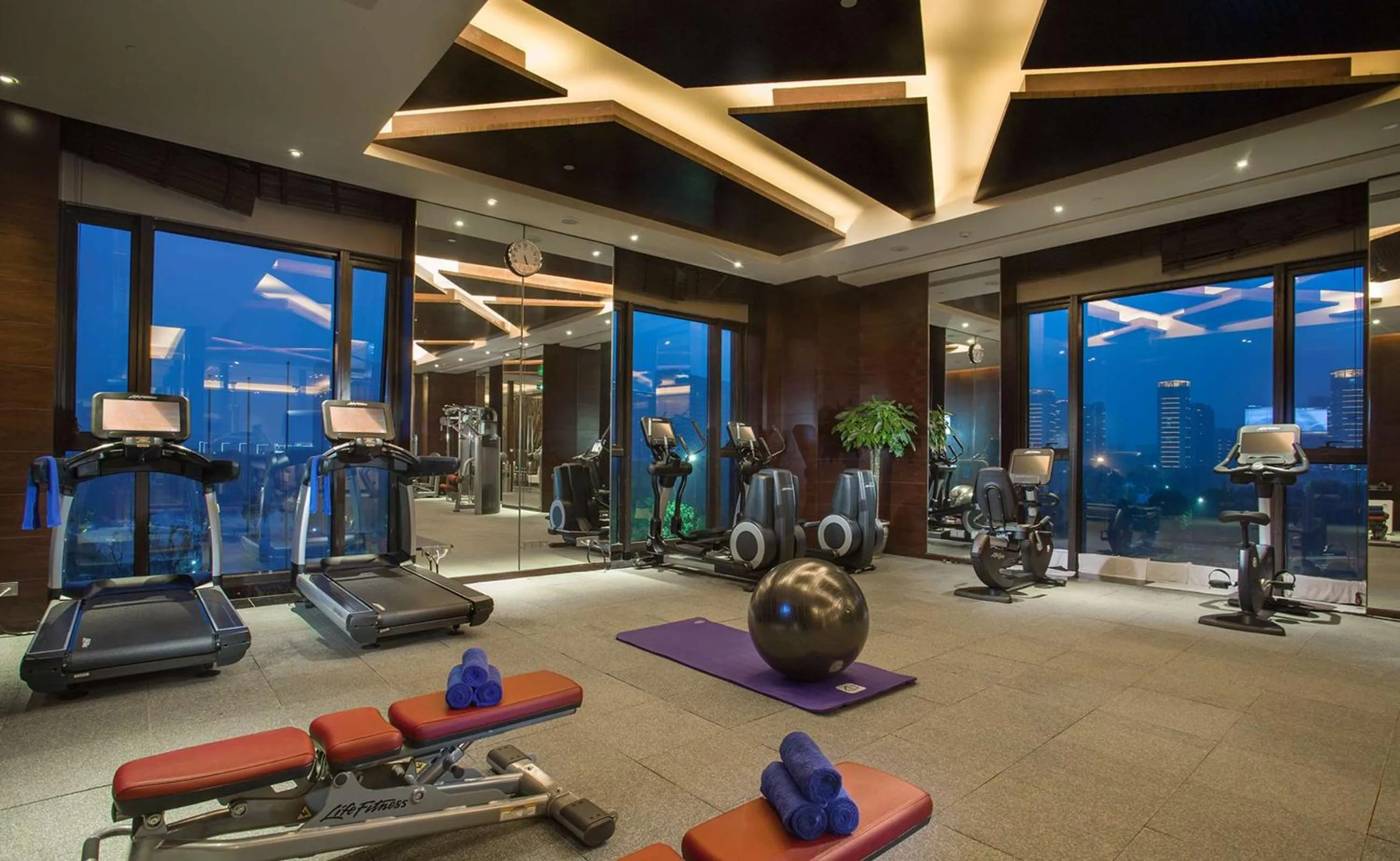 Fitness centre/facilities in Hilton Changzhou
