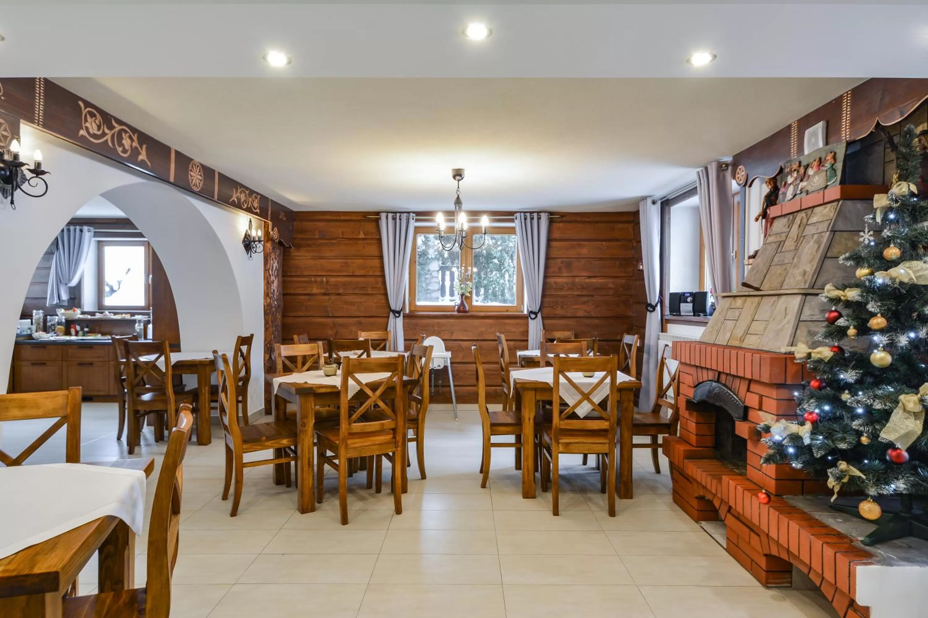 Dining area in Chata u Bronka