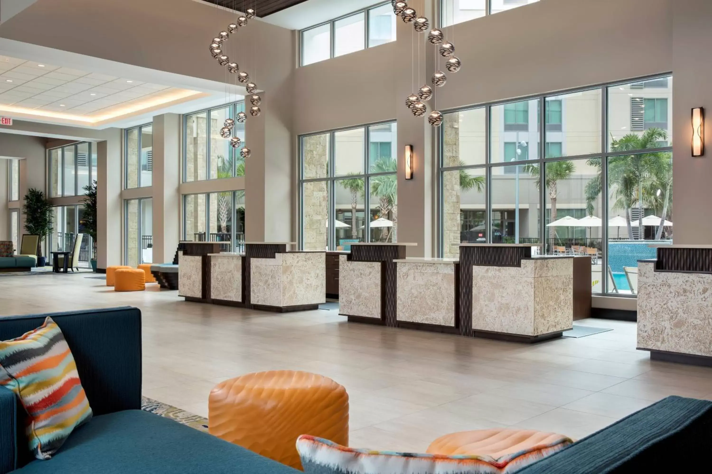 Lobby or reception, Lobby/Reception in TownePlace Suites by Marriott Orlando Theme Parks/Lake Buena Vista