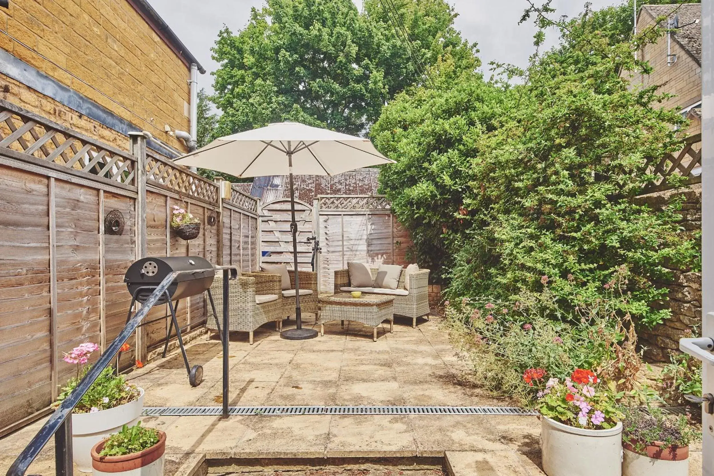 Patio in The Lansdowne Guest House