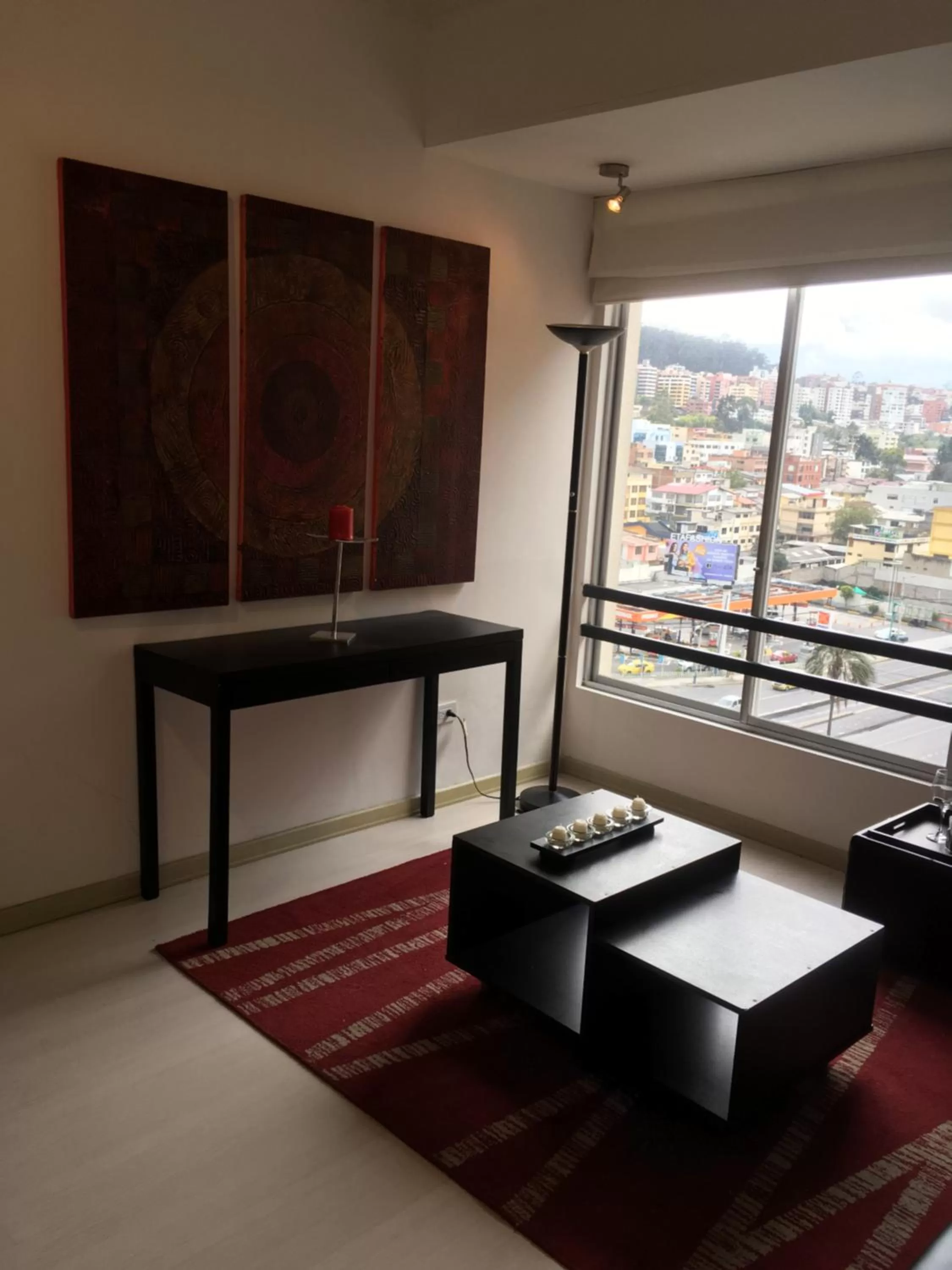 Living room in Suites Parque Real