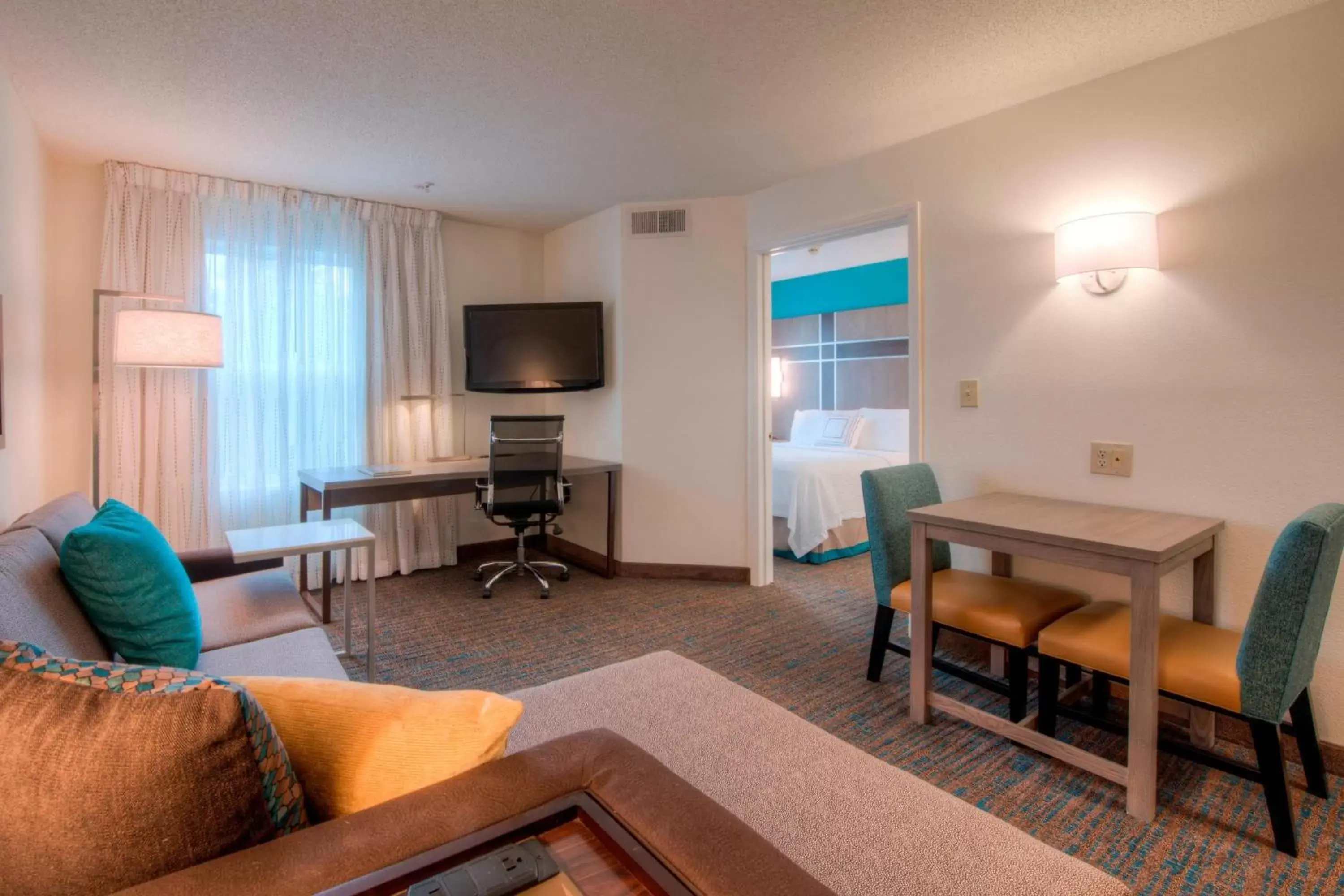 Living room, Seating Area in Residence Inn by Marriott Wilmington Landfall