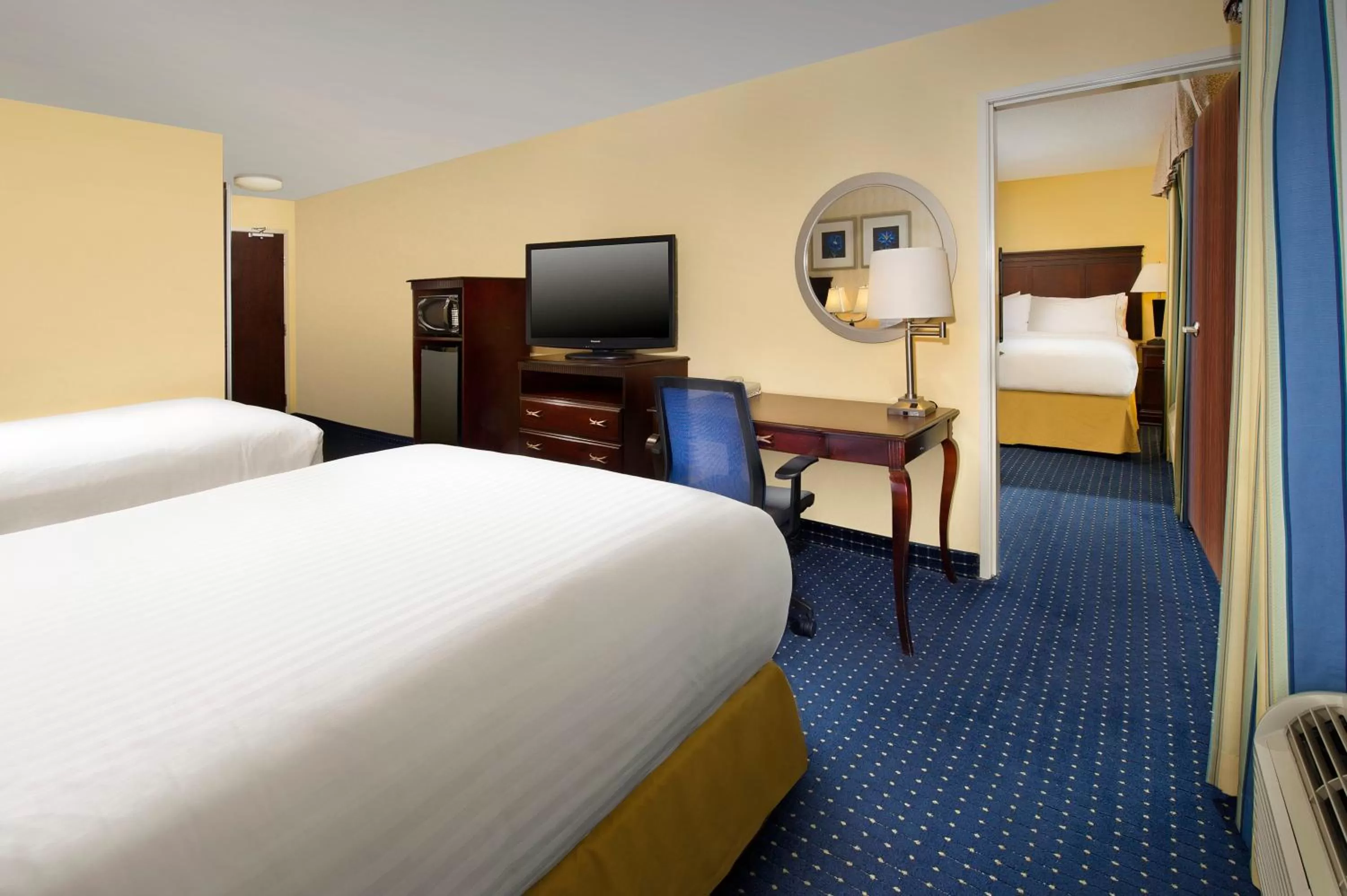 Two-Bedroom Suite with One King and Two Queen Beds in Holiday Inn Express & Suites San Antonio West Sea World Area, an IHG Hotel