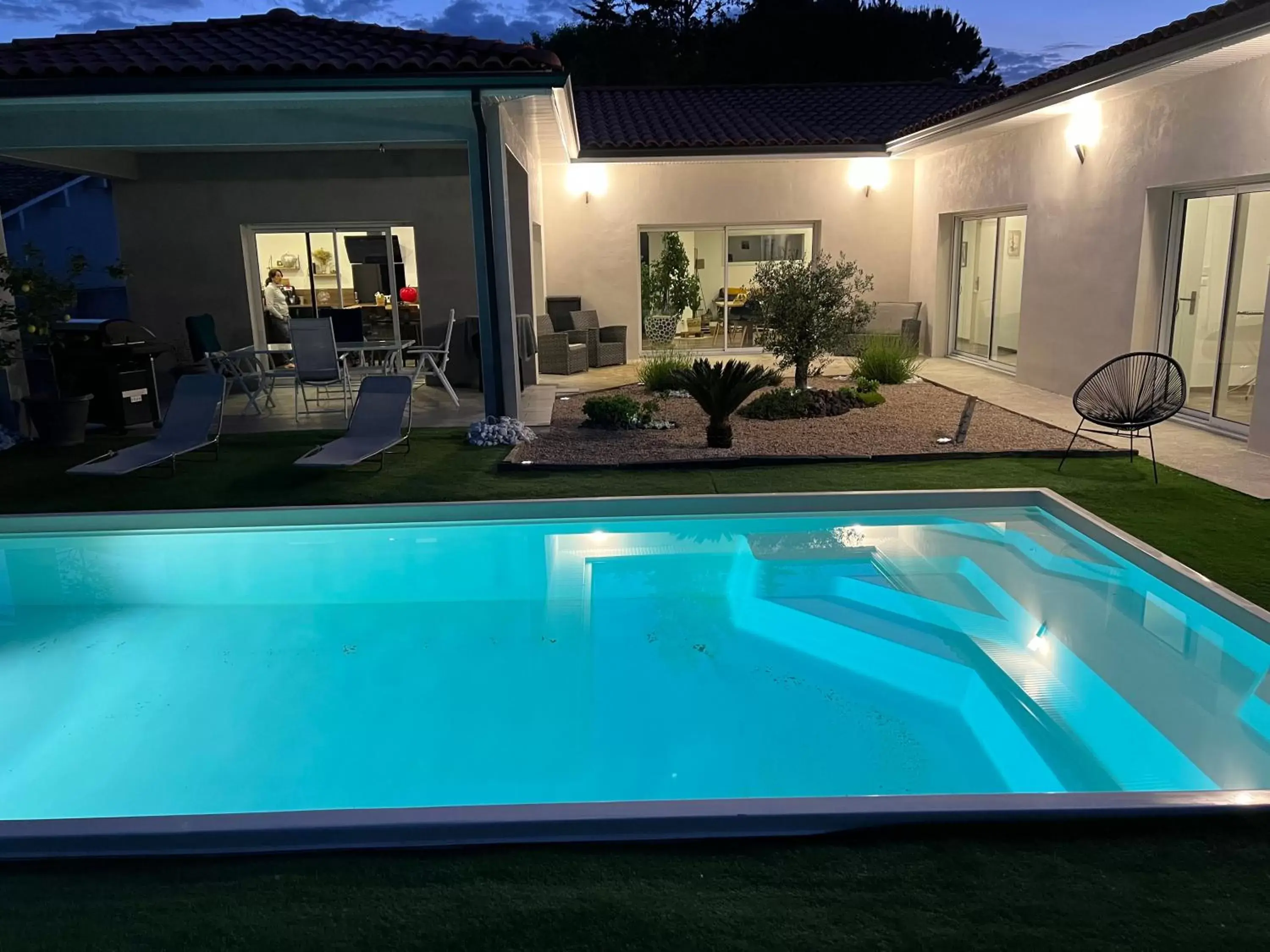 Swimming Pool in Maison de fanny