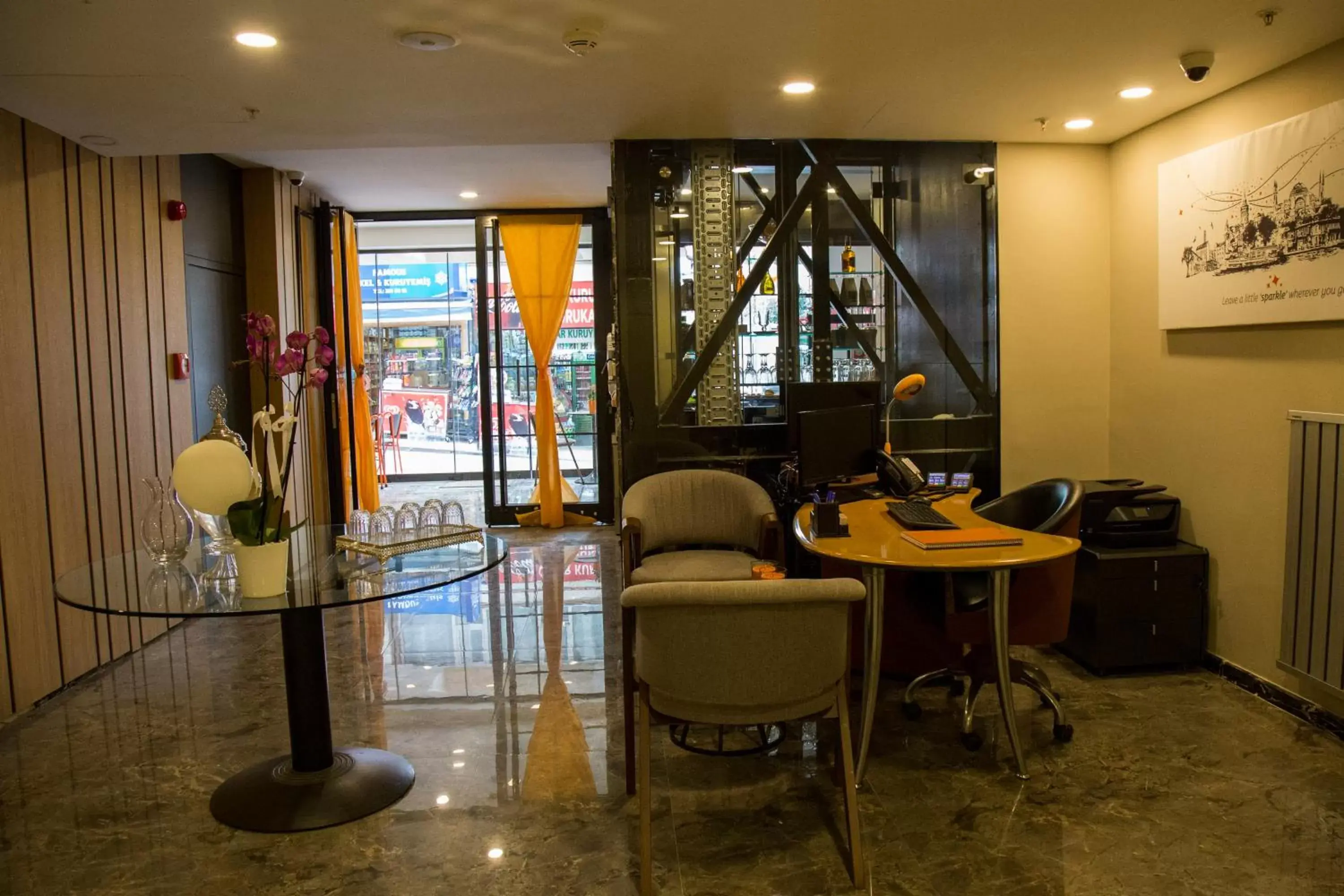 Lobby or reception in Sparkle Hotel