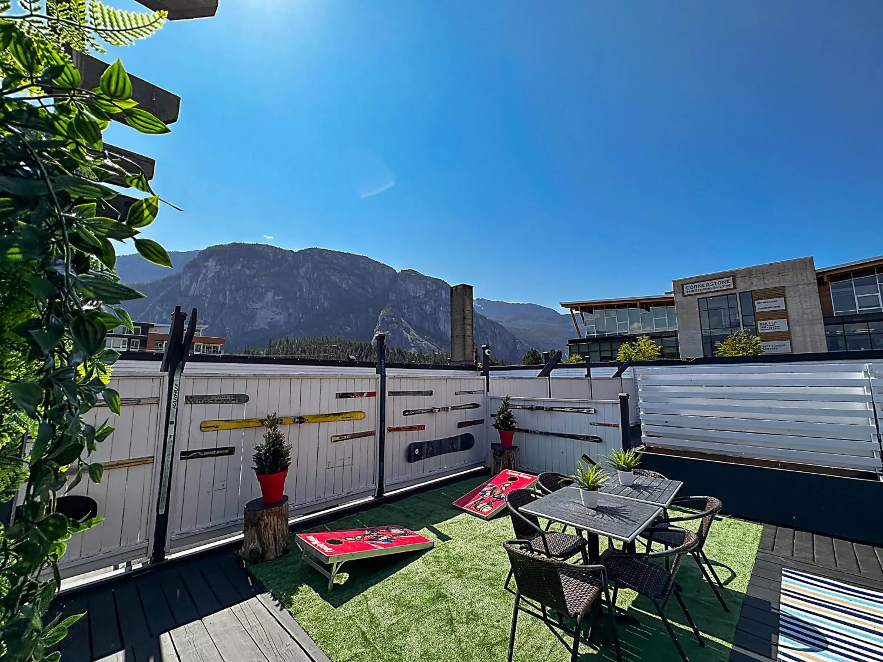 Balcony/Terrace in Crash Hotel Squamish