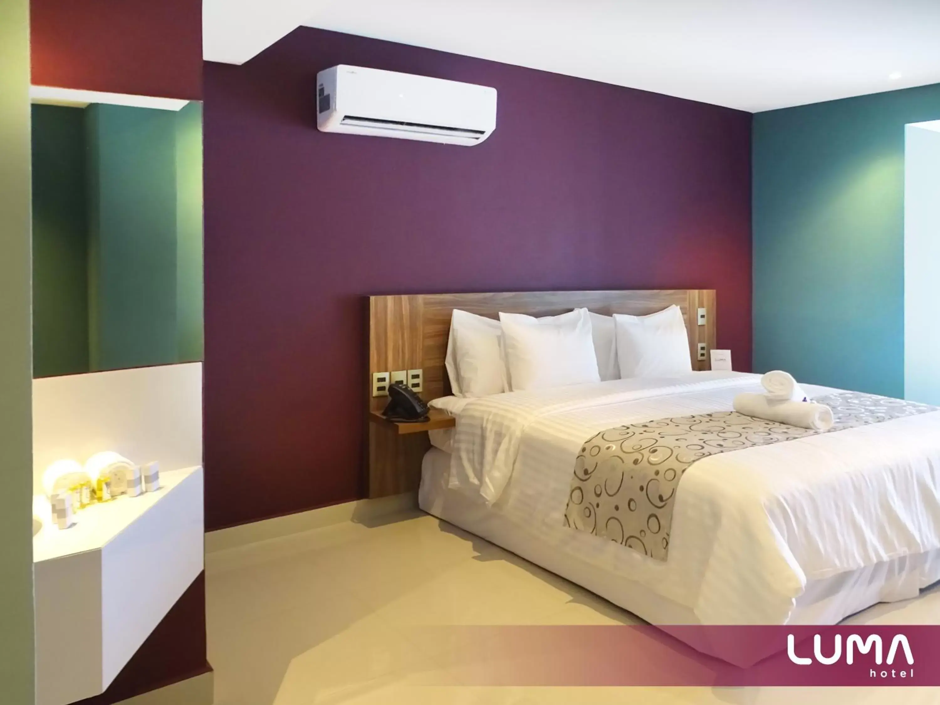 Bed in Hotel Luma by Kavia