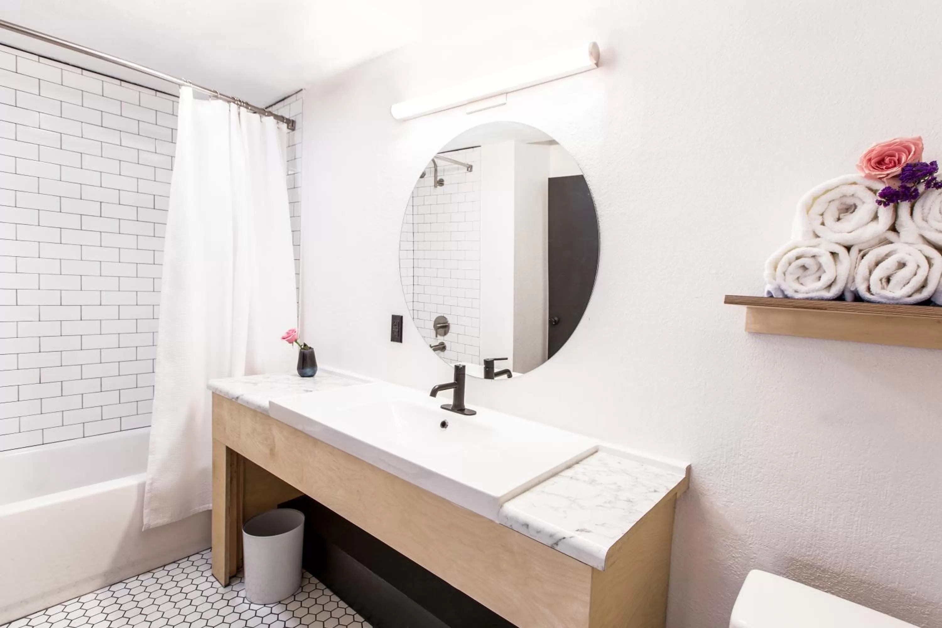 Shower in The Iris Motel