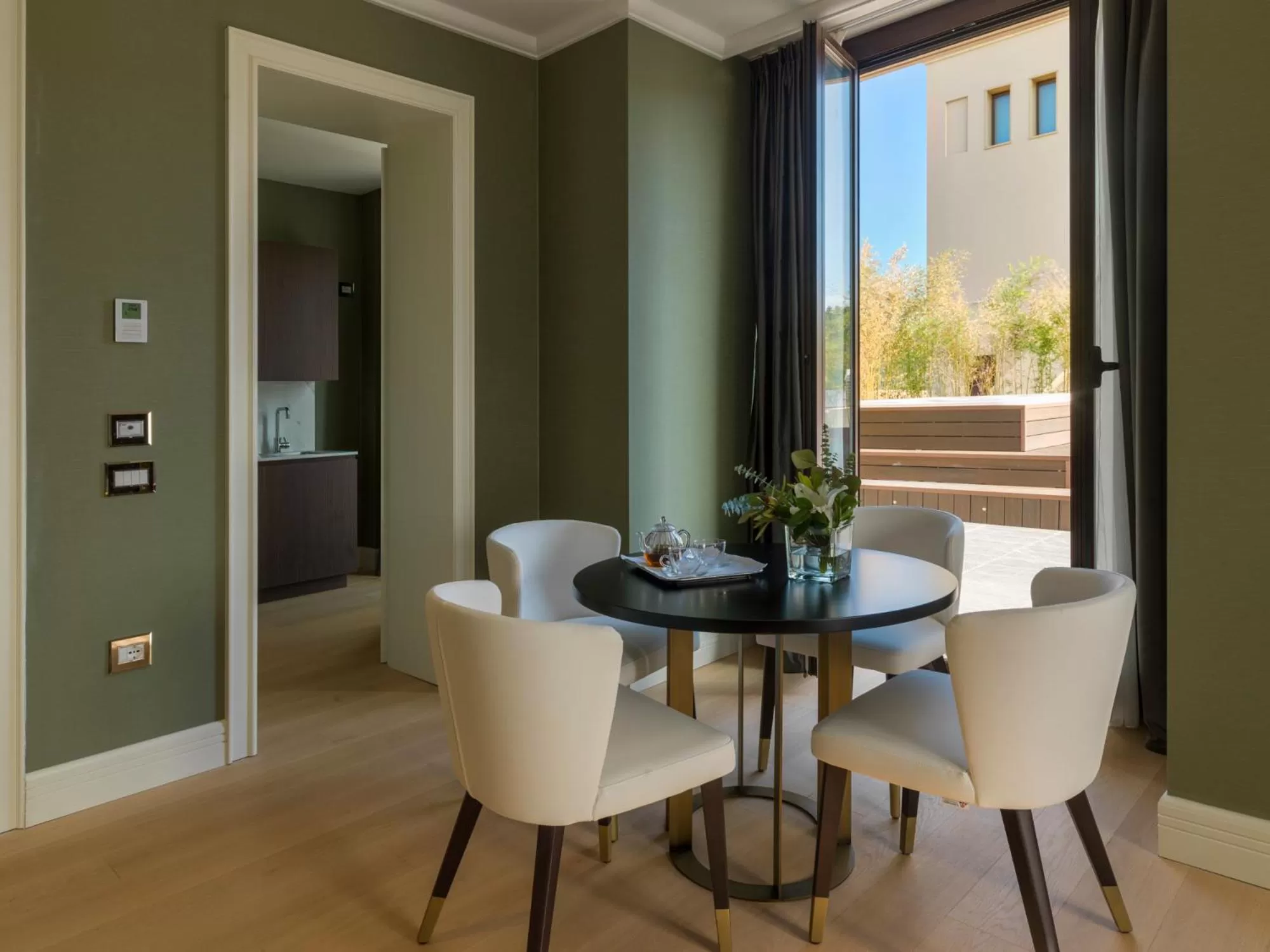 Balcony/Terrace in Grand Hotel Castrocaro Longlife Formula