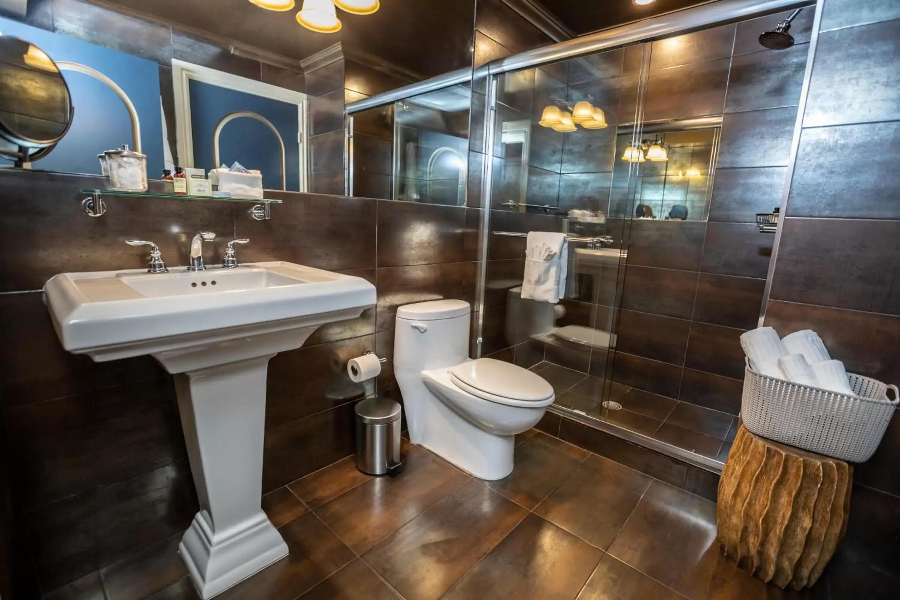 Bathroom in Riviera Suites