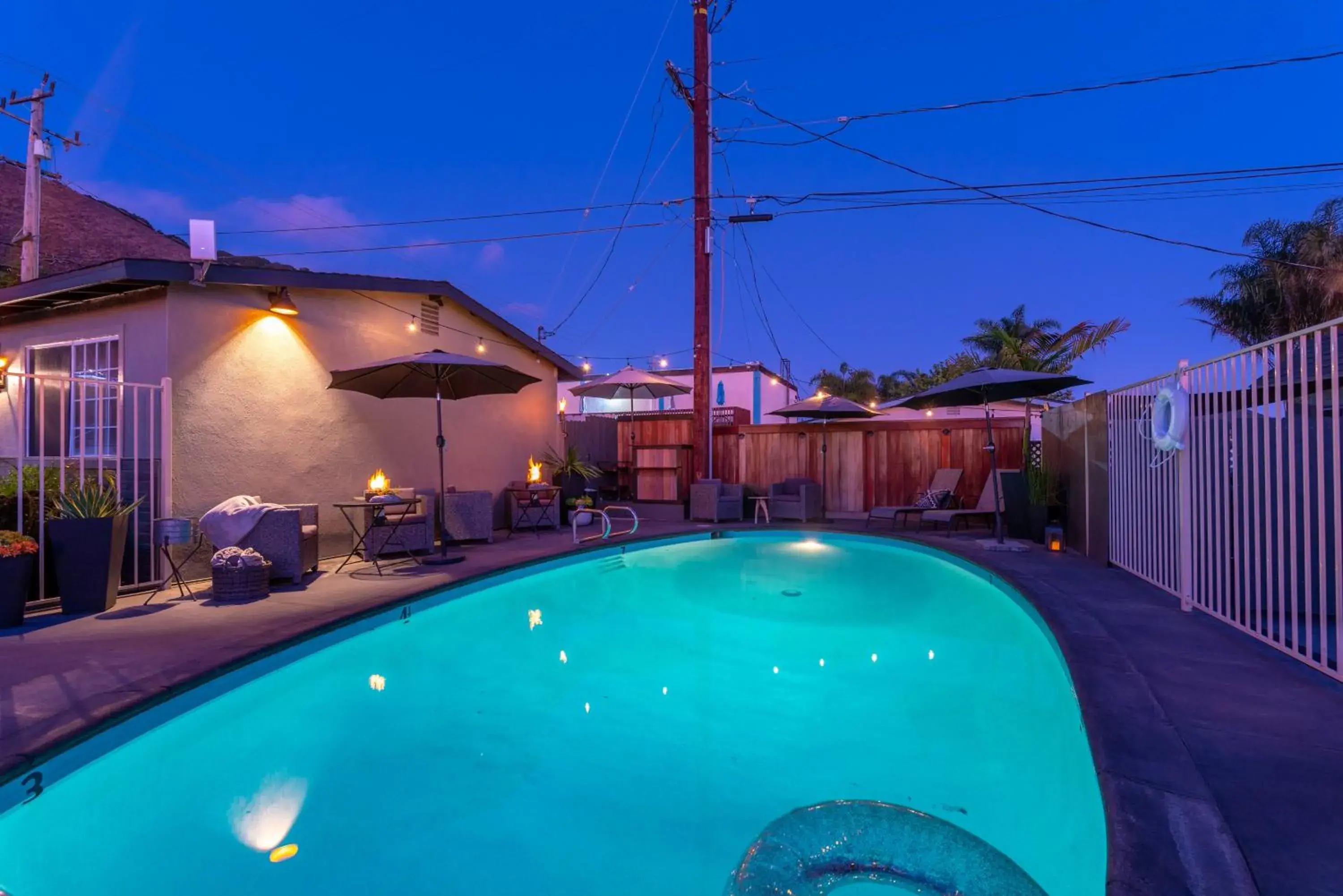 Swimming Pool in Shell Beach Inn