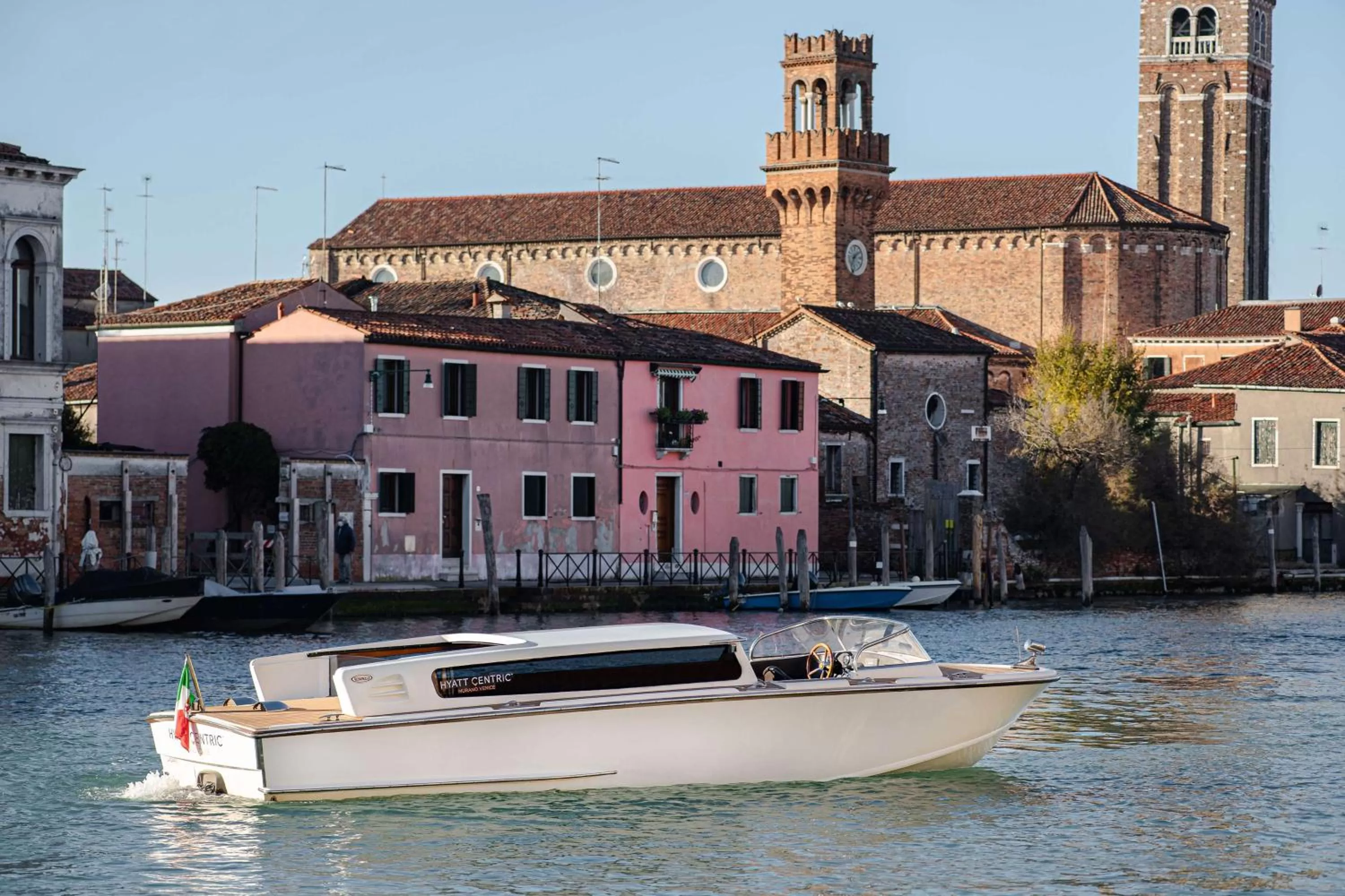 shuttle in Hyatt Centric Murano Venice