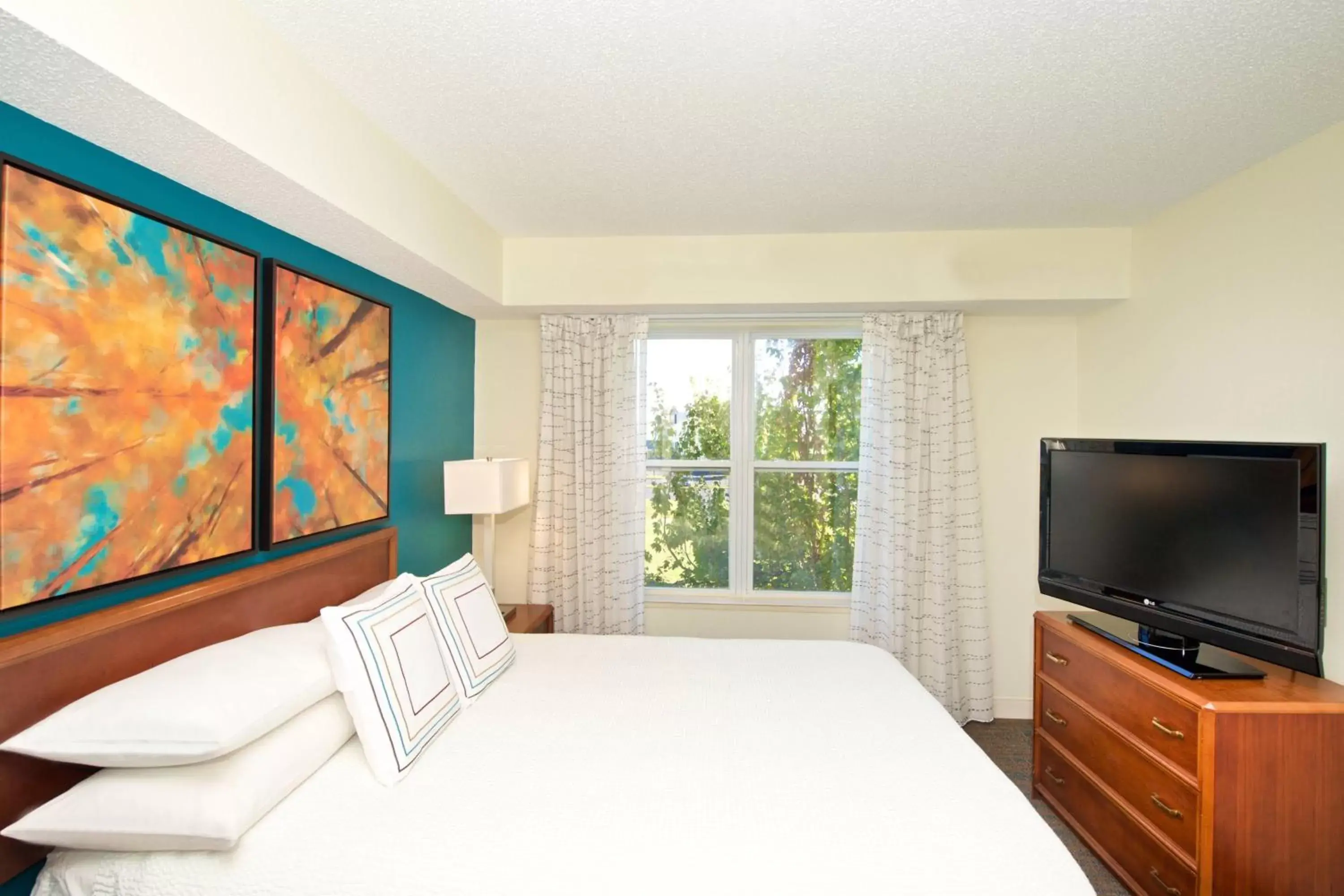 Bedroom, Bed in Residence Inn by Marriott Evansville East
