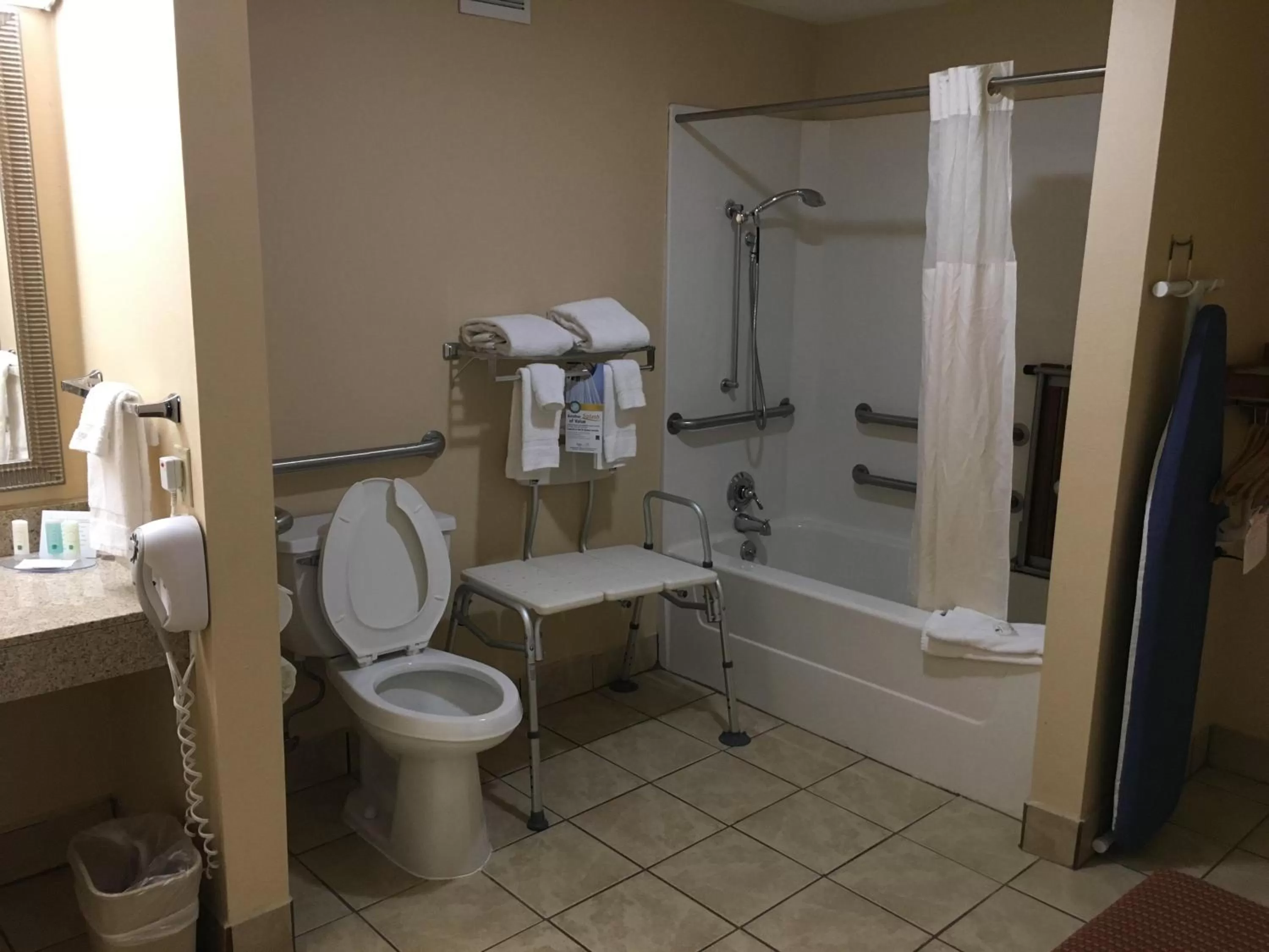 Toilet in Quality Inn & Suites Hanes Mall