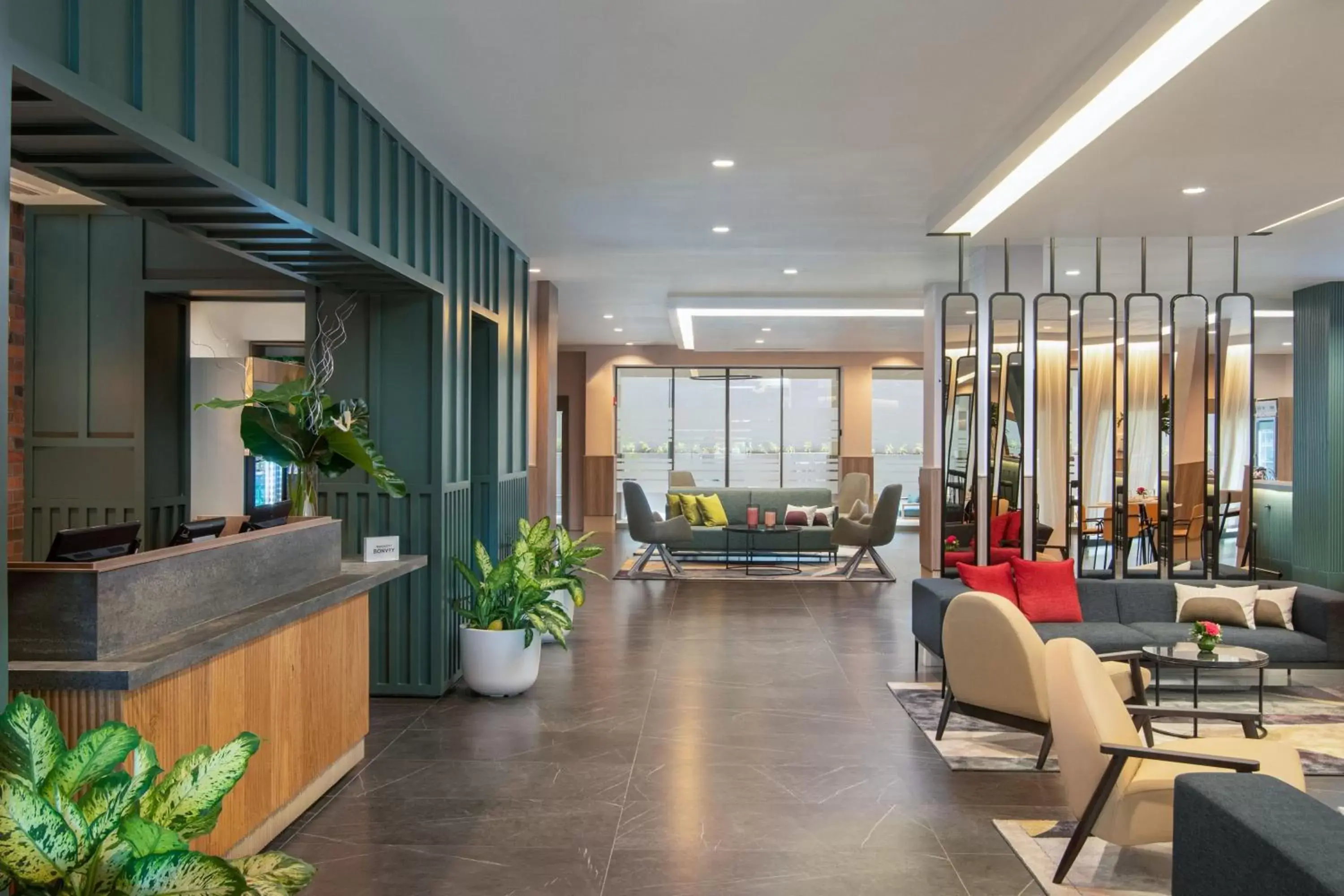 Lobby or reception, Lobby/Reception in Courtyard by Marriott Santo Domingo