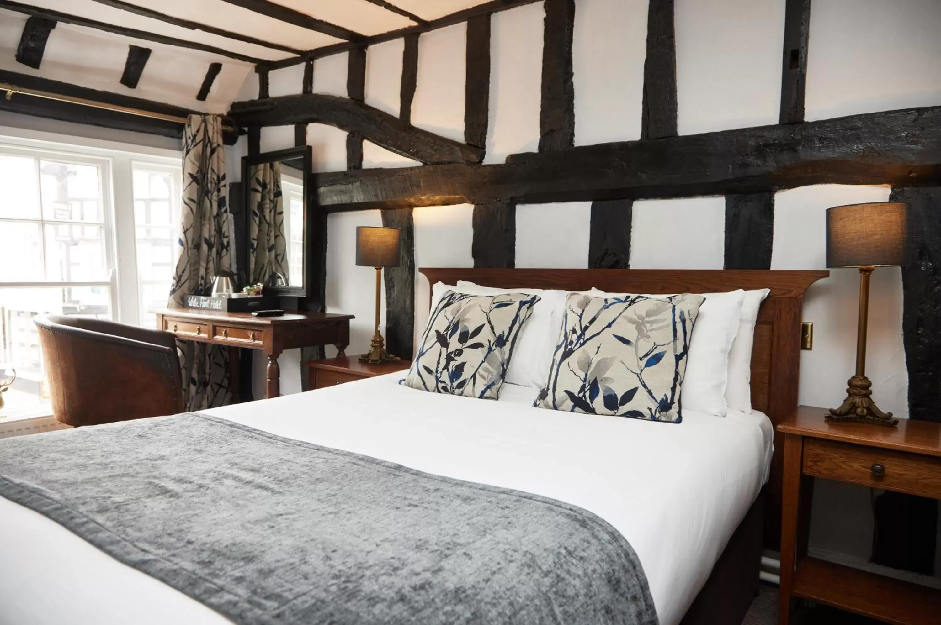Bed in White Hart Hotel by Greene King Inns