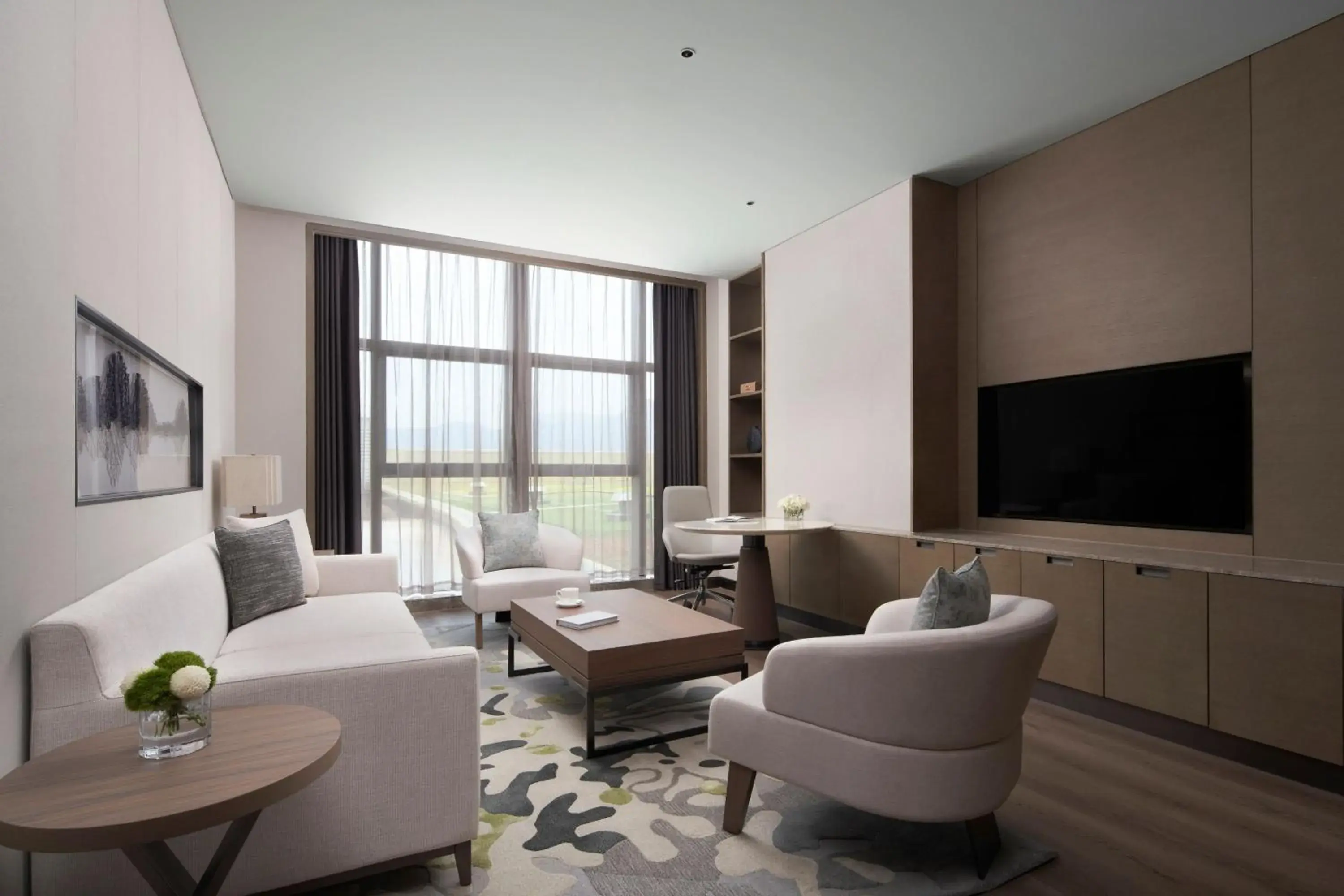 Living room, Seating Area in Wenzhou Marriott Hotel