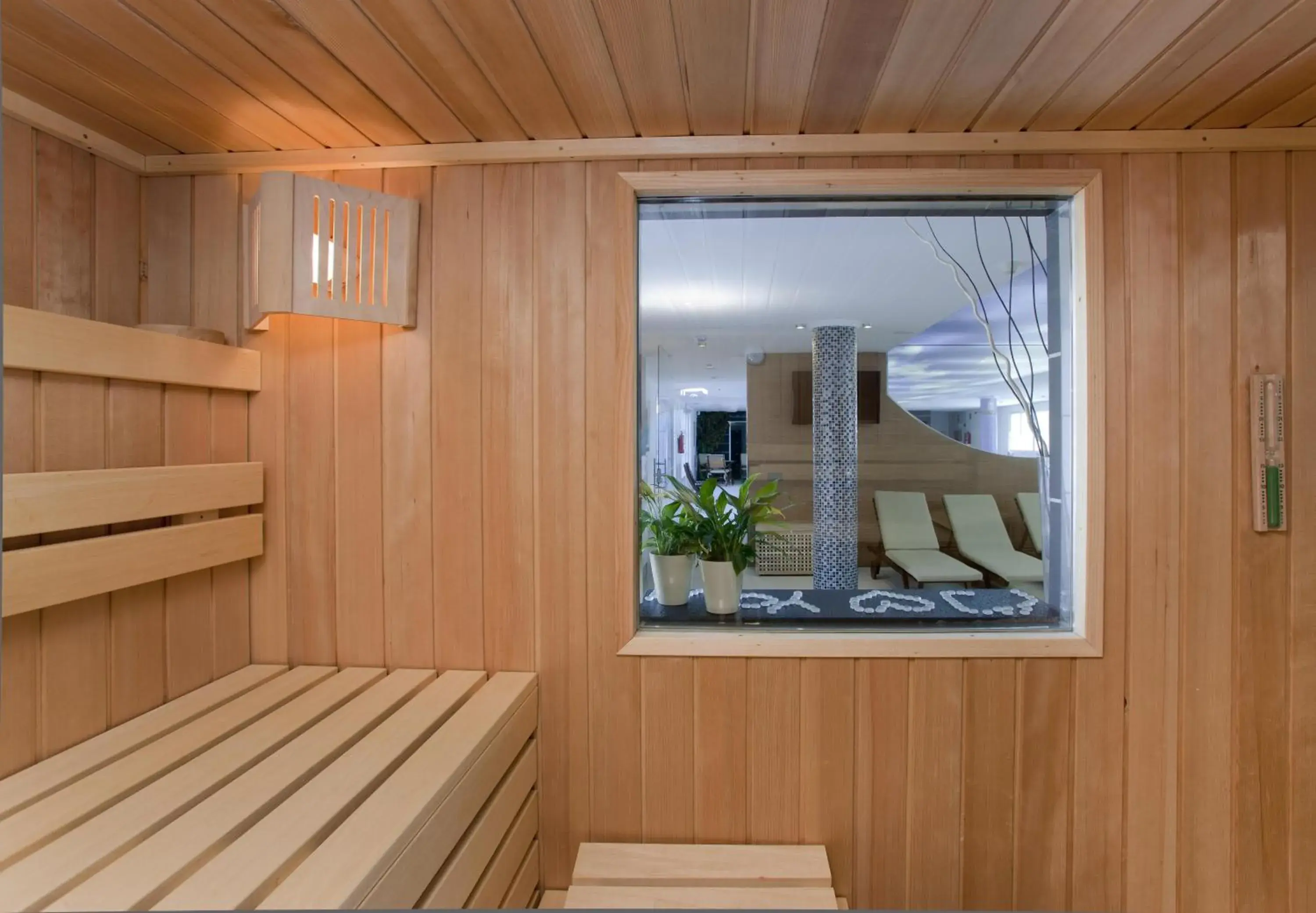 Sauna in Hotel Capricho