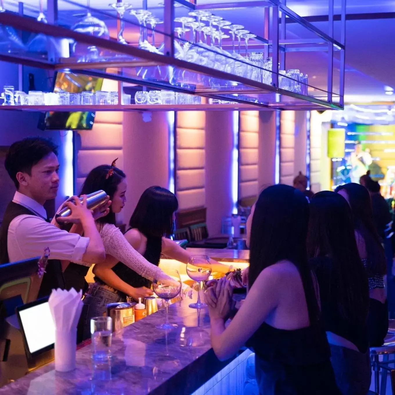 Lounge or bar, Restaurant/Places to Eat in President Hotel Udonthani