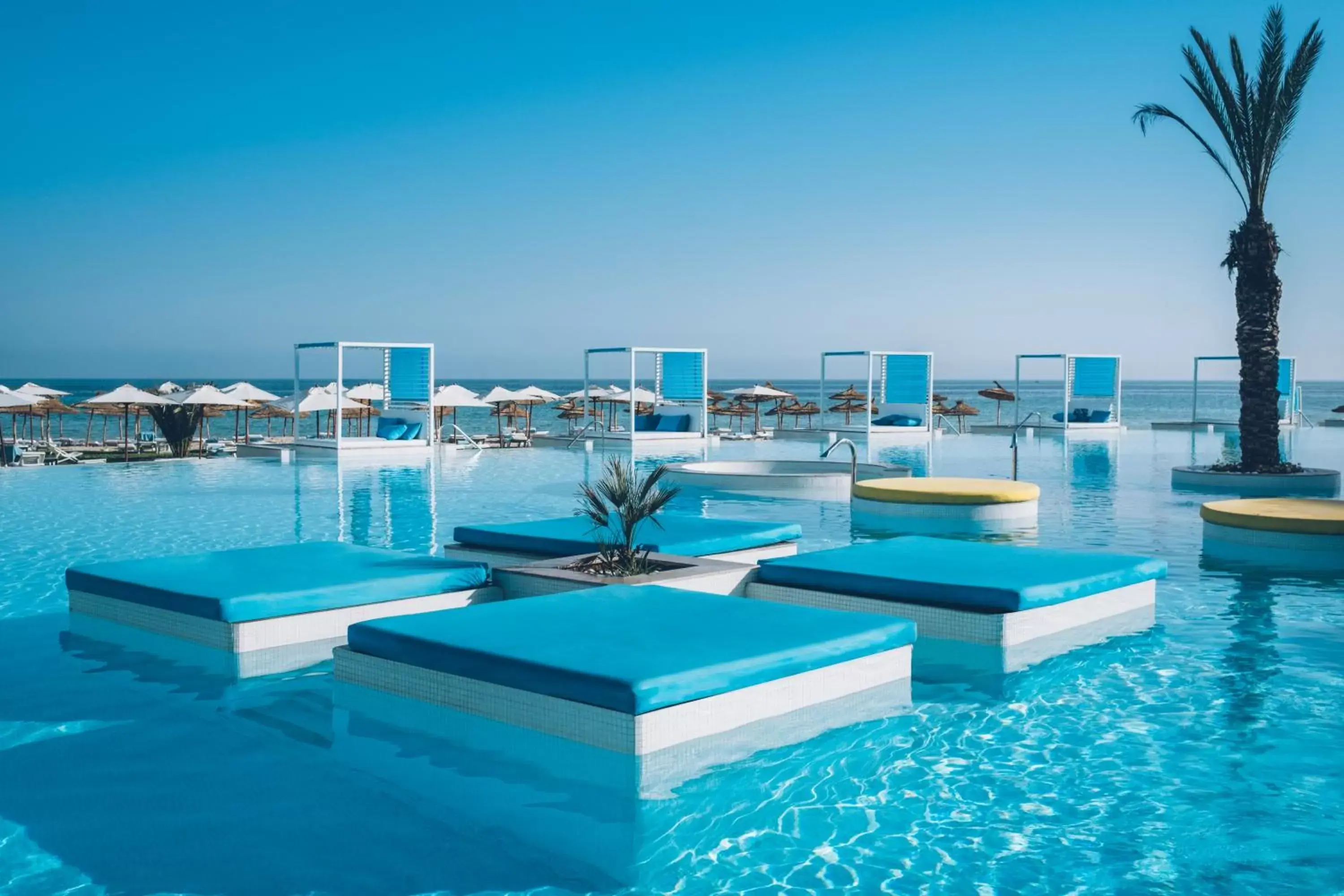 Swimming pool in Iberostar Selection Kuriat Palace Swimming pool in Iberostar Selection Kuriat Palace