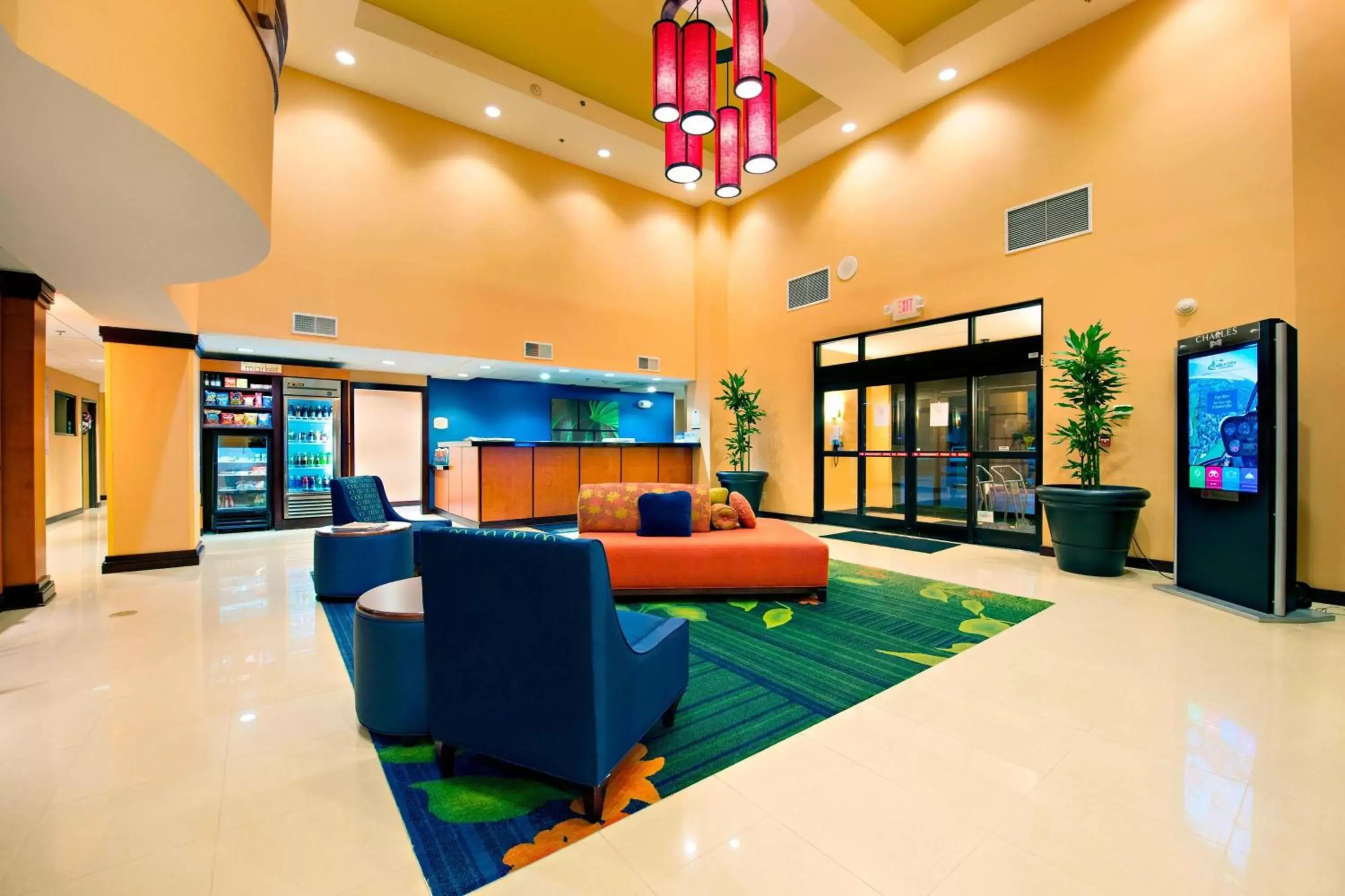 Lobby or reception, Lobby/Reception in Fairfield Inn & Suites by Marriott Charleston Airport/Convention Center