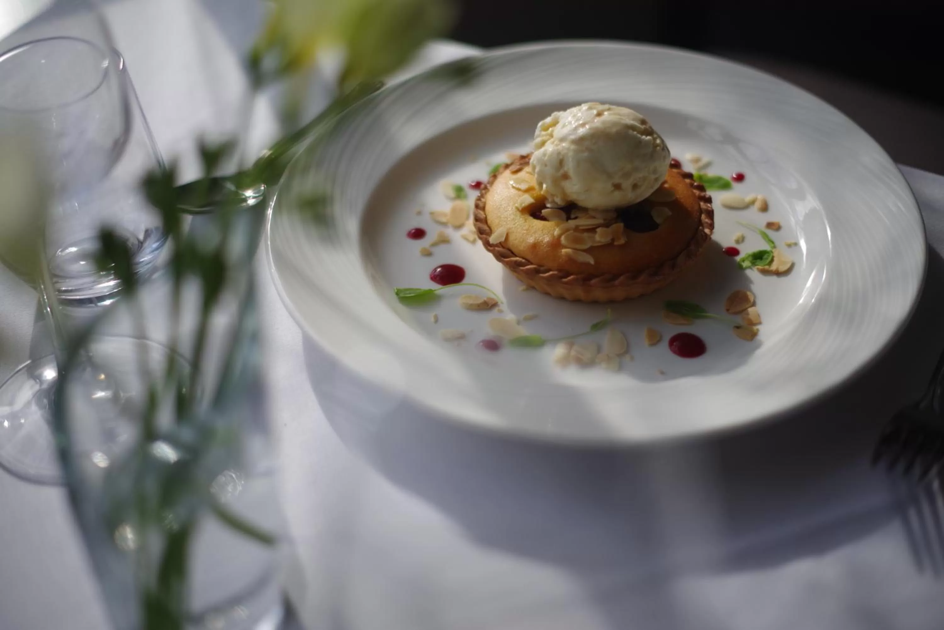 Food close-up in Mere Court Hotel