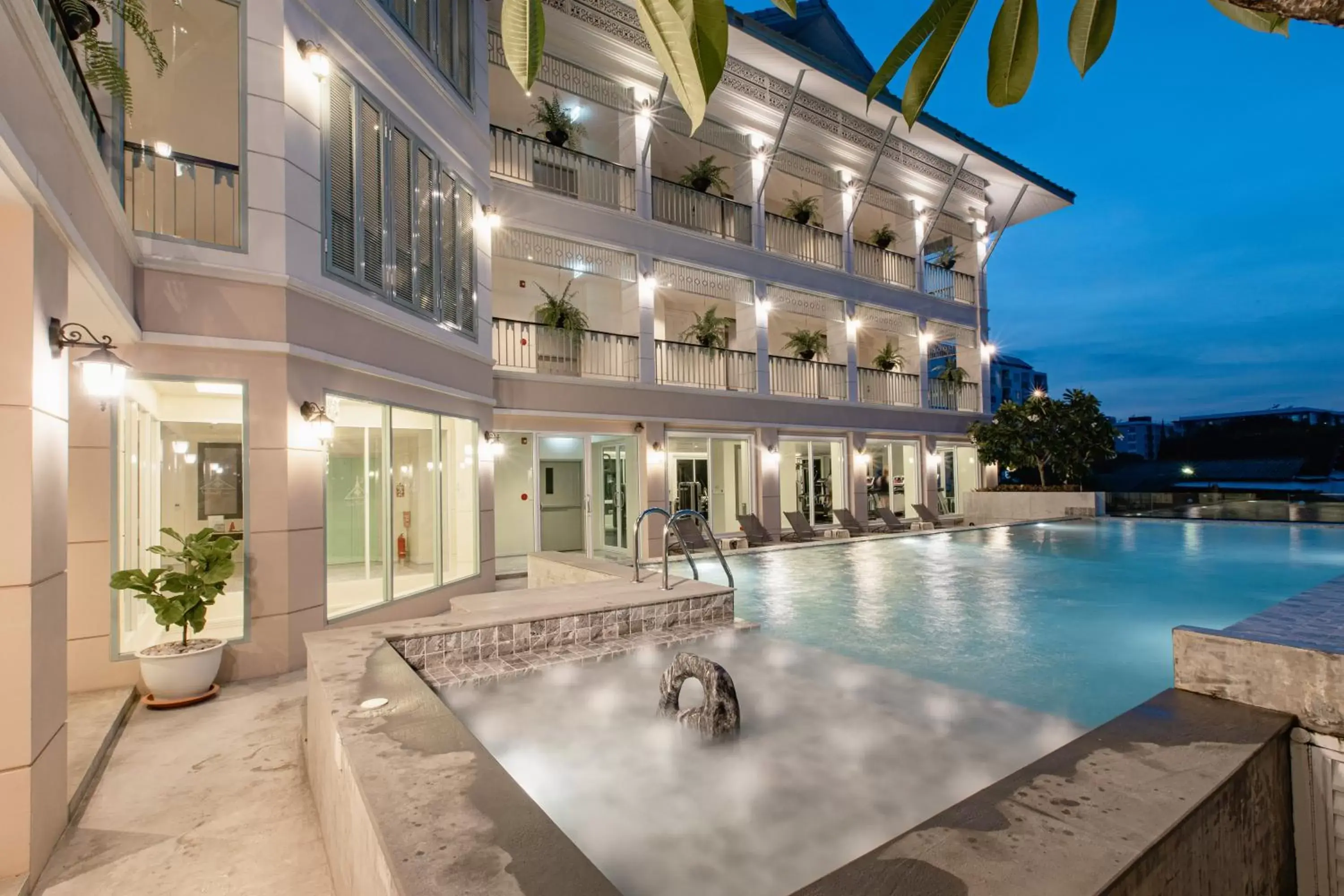 Property building, Swimming Pool in Siam Tharadol SHA Extra Plus