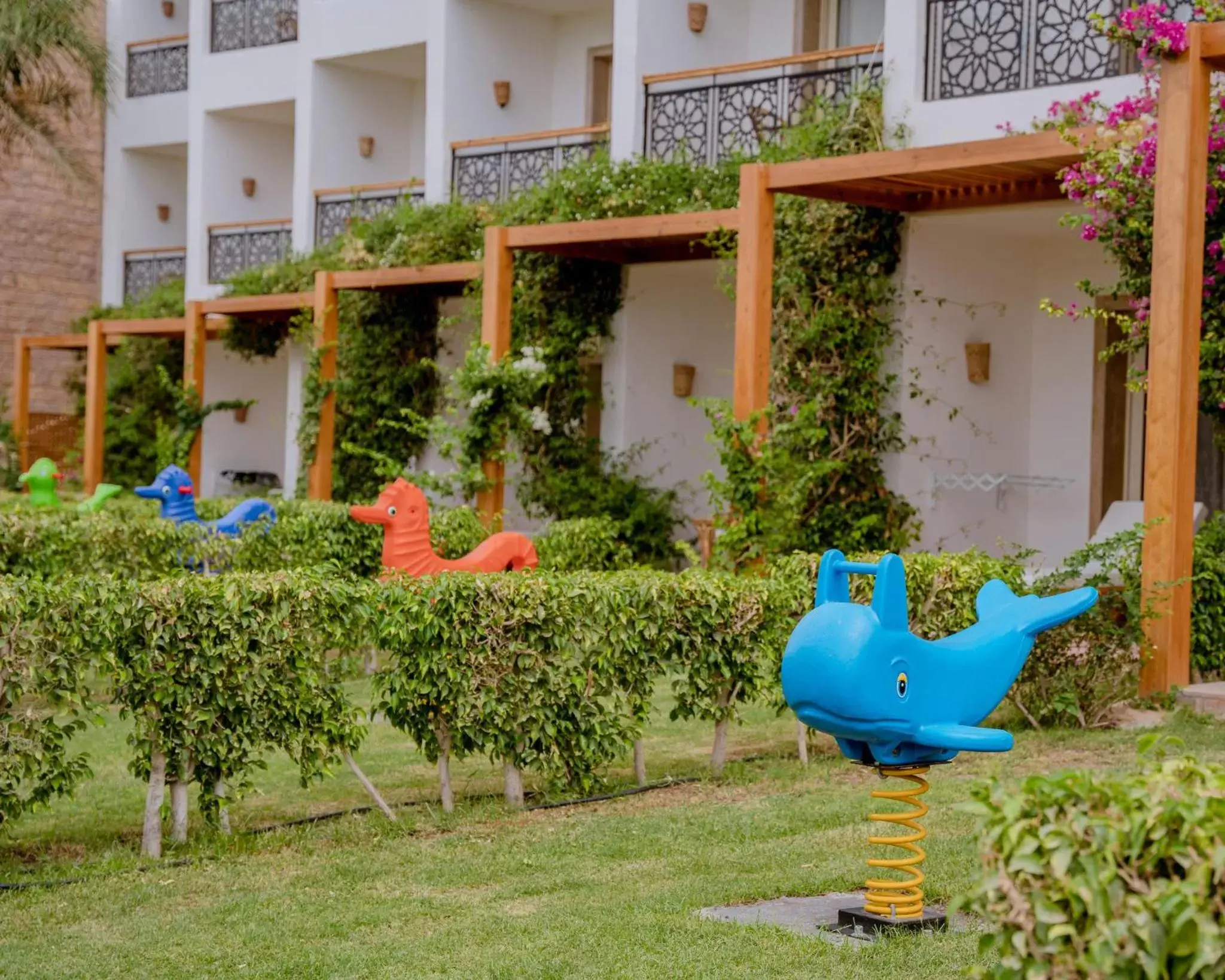 Garden in Fort Arabesque Resort, Spa & Villas