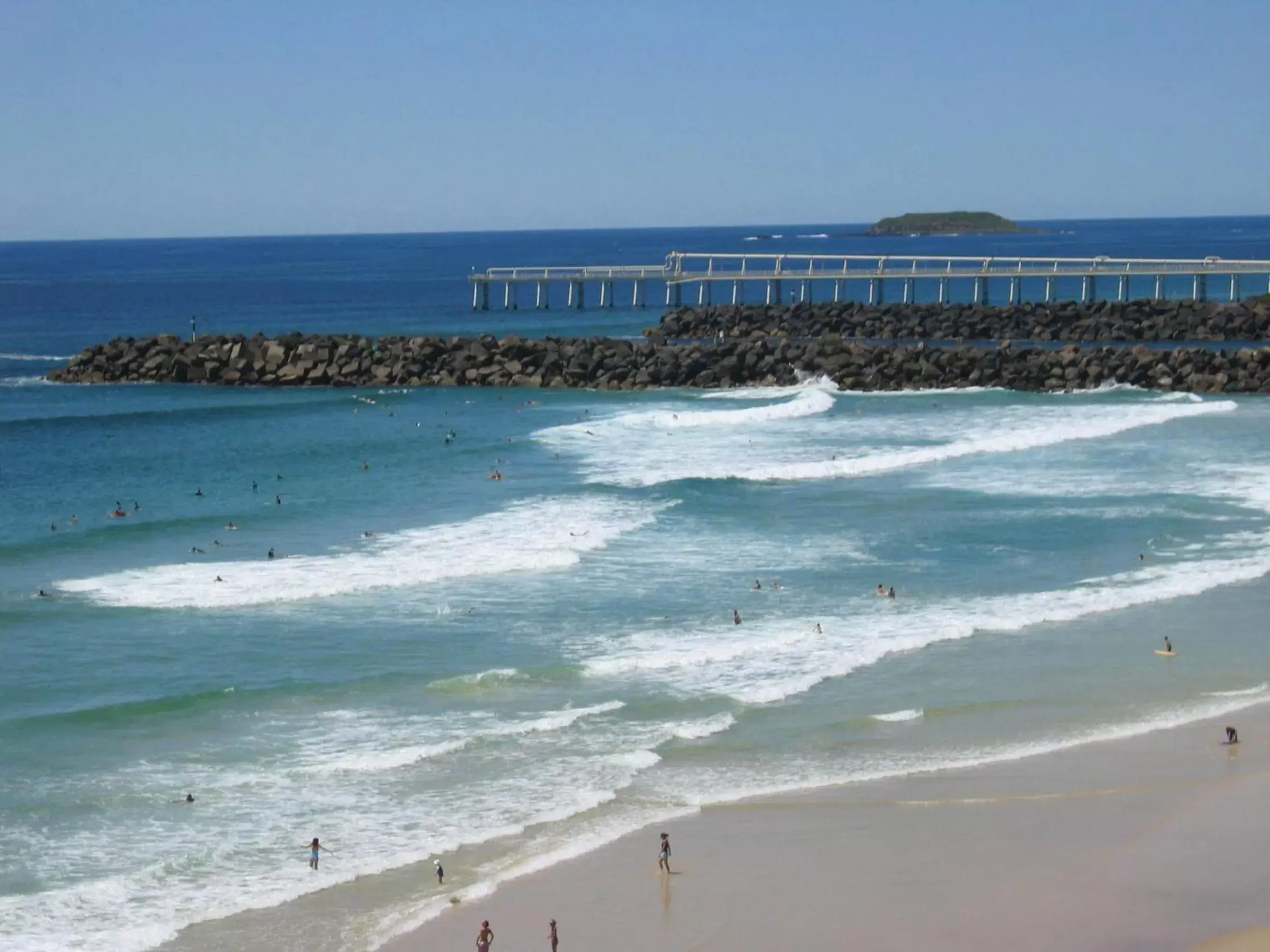 Area and facilities, Beach in The Bay Apartments Coolangatta