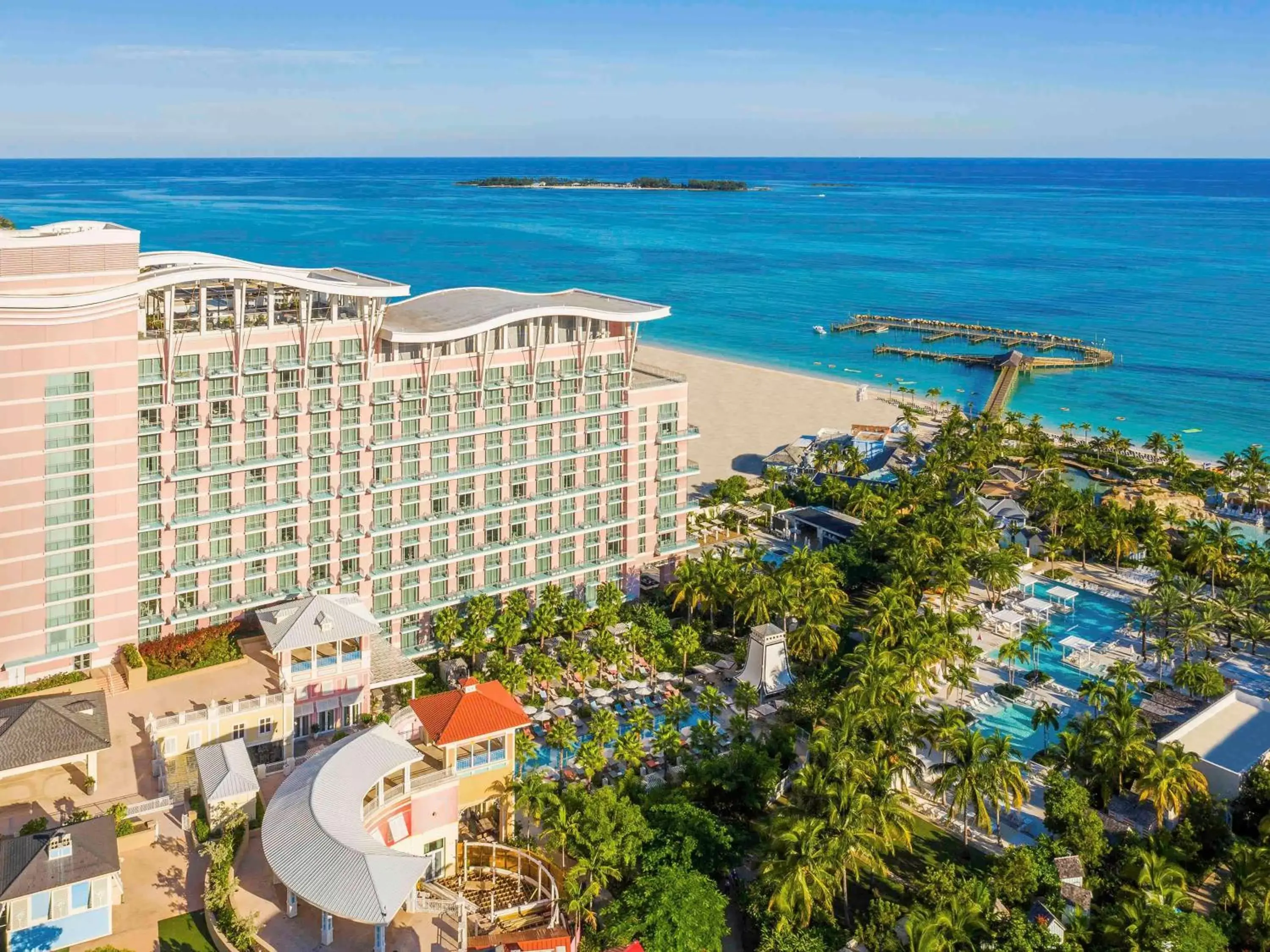 Property building, Bird's-eye View in SLS at Baha Mar