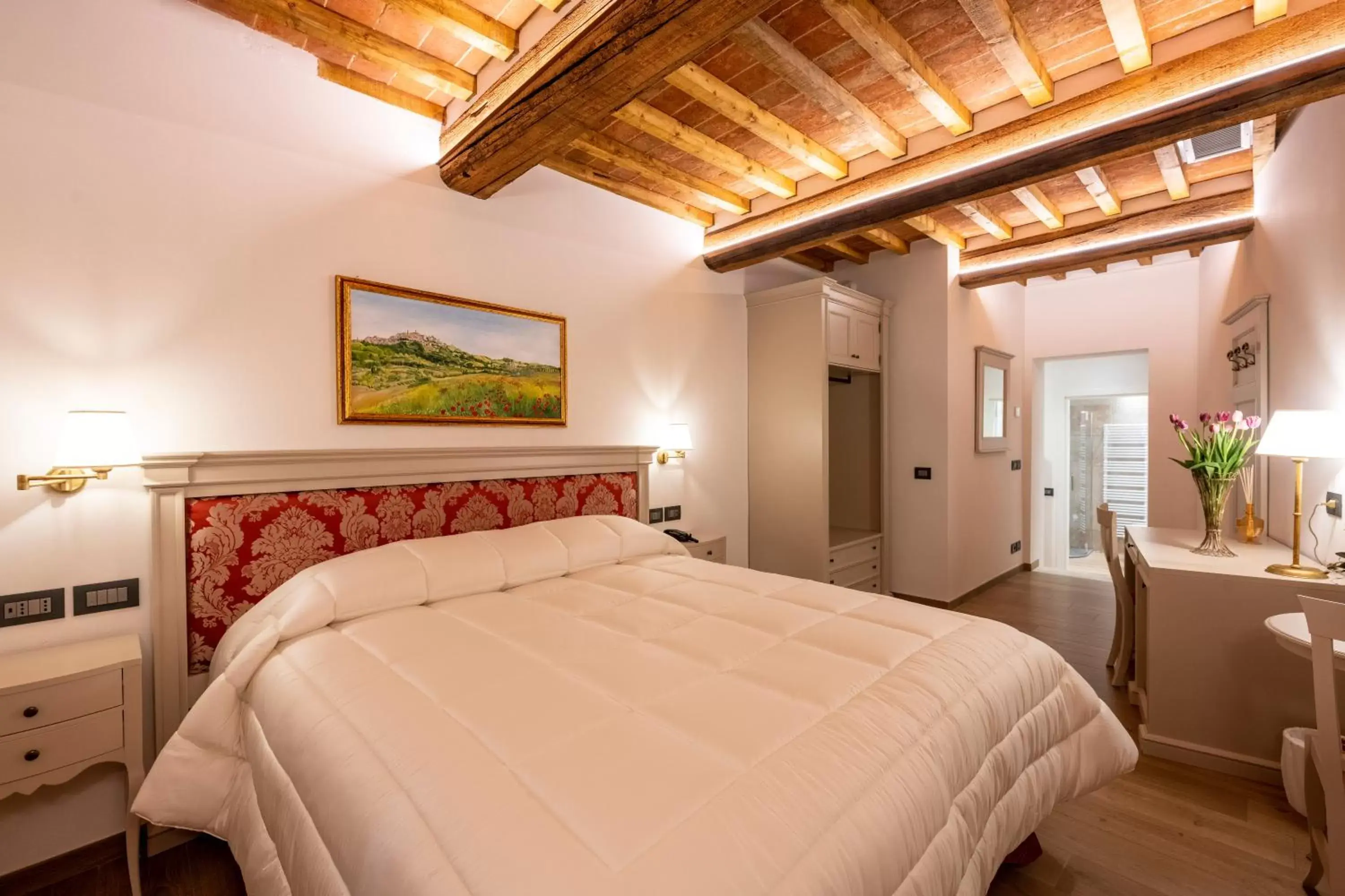 Bed in Palazzo del Mercante