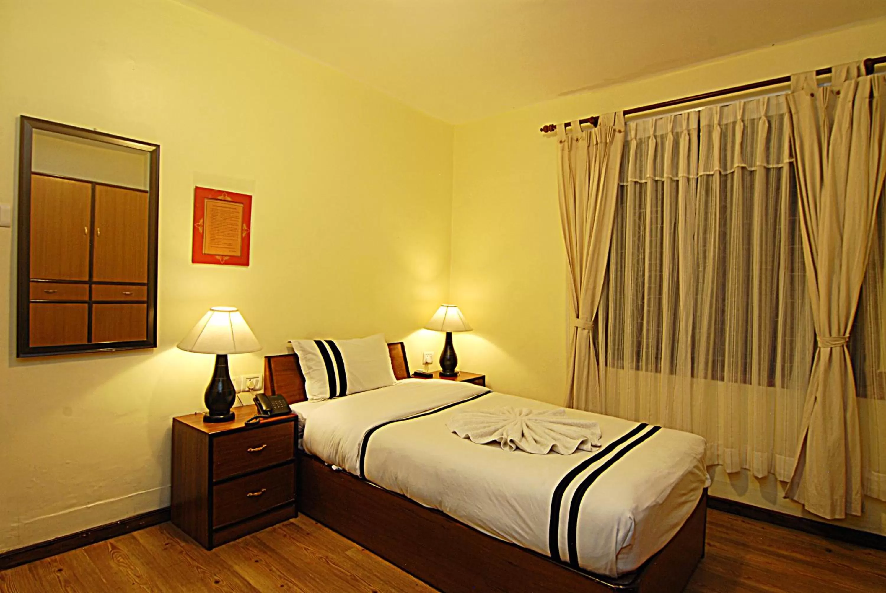 Bedroom, Bed in Hotel Amaryllis