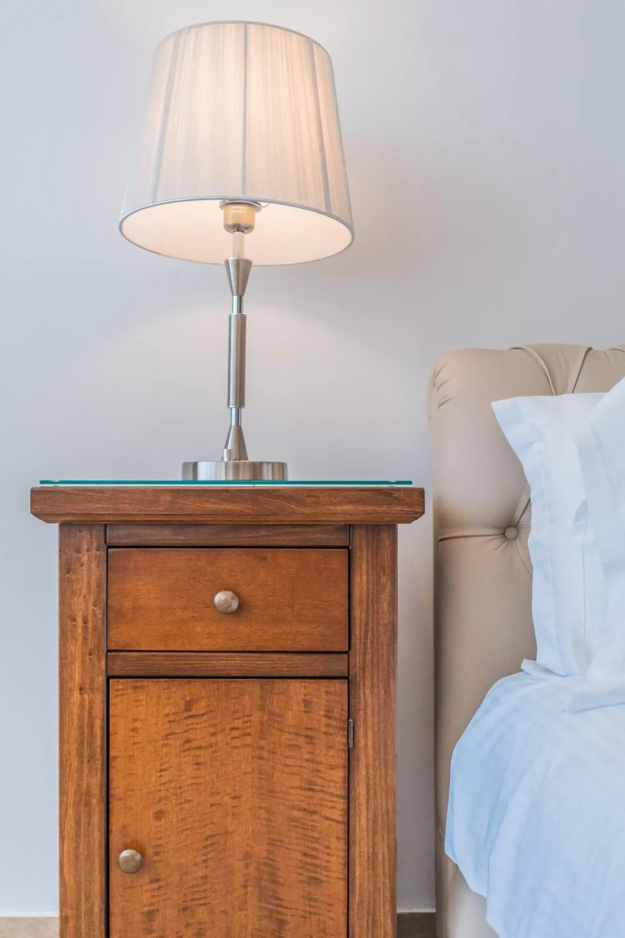 Decorative detail, Bed in Palazzo Violetta Boutique Hotel