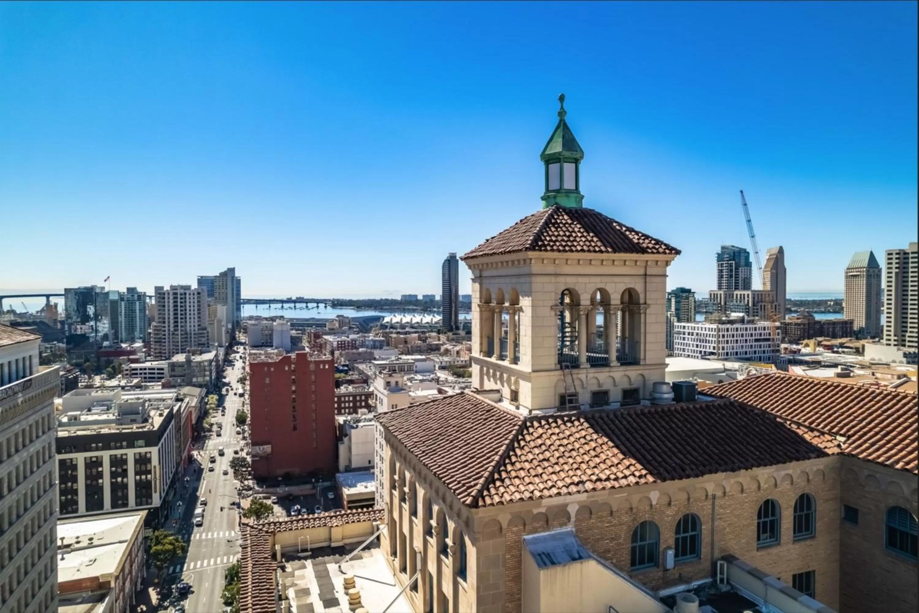 View (from property/room) in Courtyard by Marriott San Diego Downtown