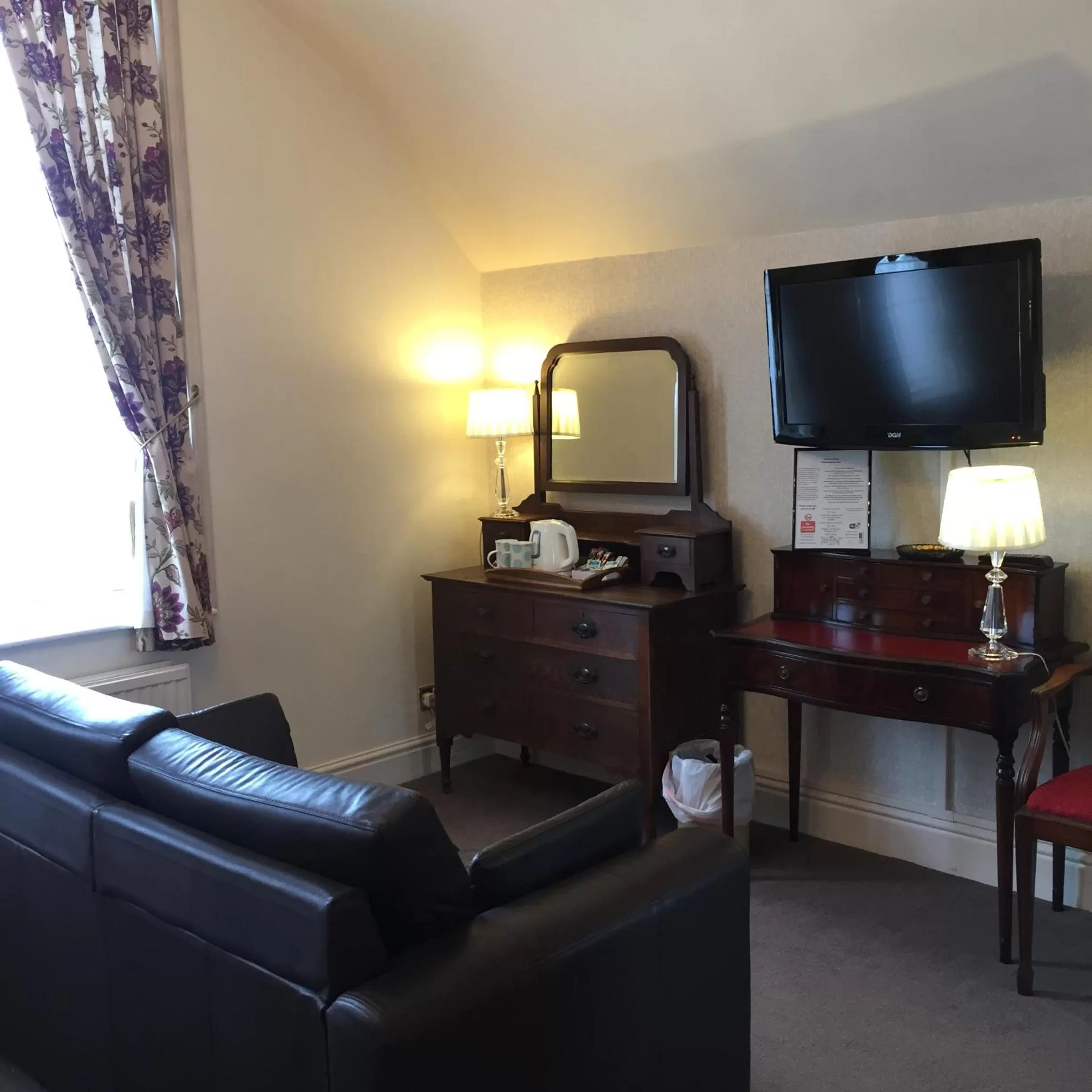 Living room in The Beaumont Accommodation