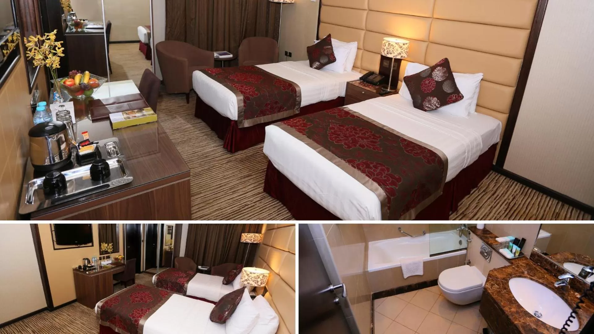Deluxe Twin Room in Al Hamra Hotel