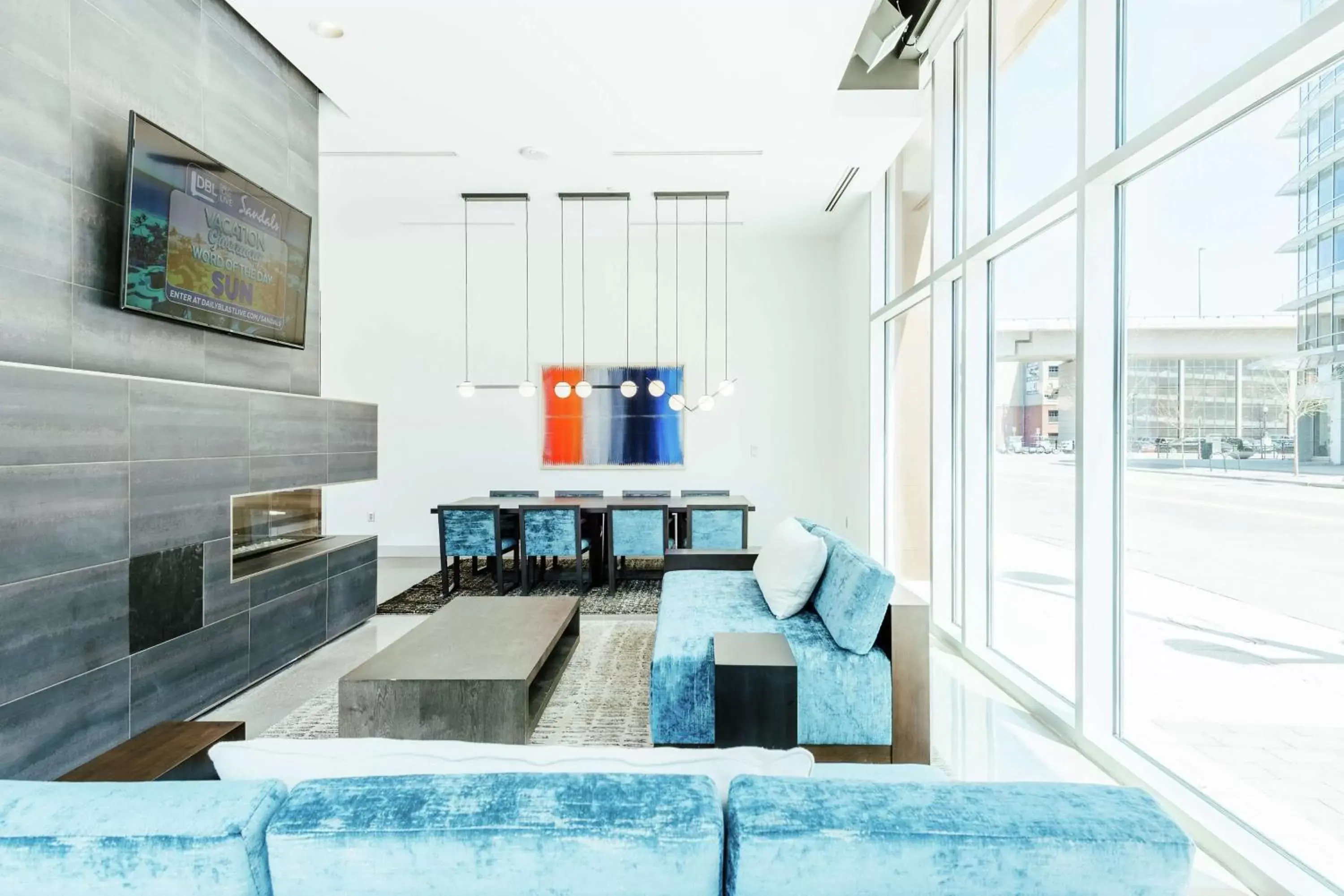 Lobby or reception in Hilton Garden Inn Denver Union Station Lobby or reception in Hilton Garden Inn Denver Union Station
