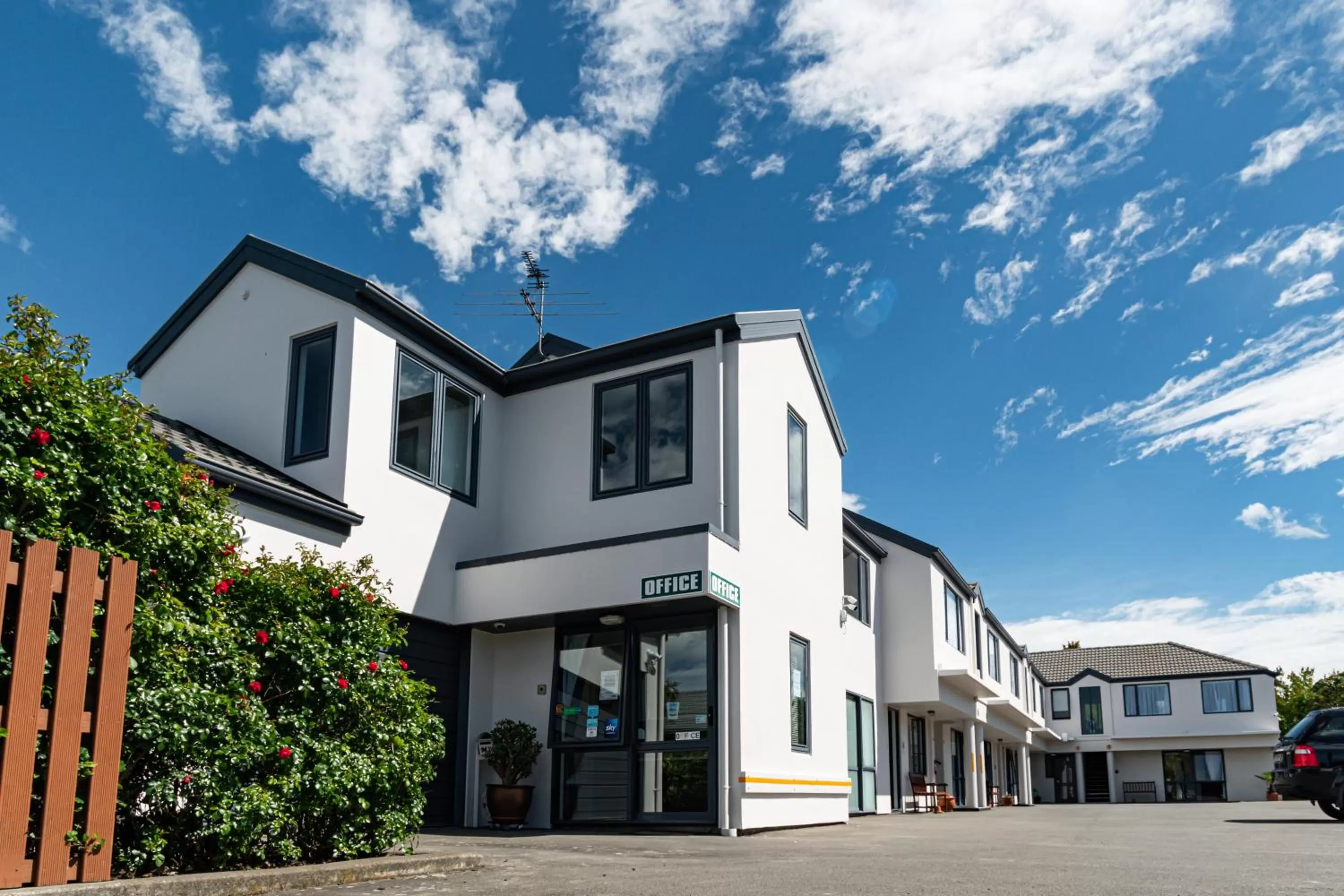 Property building in Riccarton Mall Motel