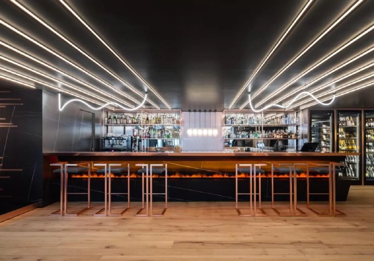 Lounge or bar in Hotel Chalet Al Foss - Adults Only