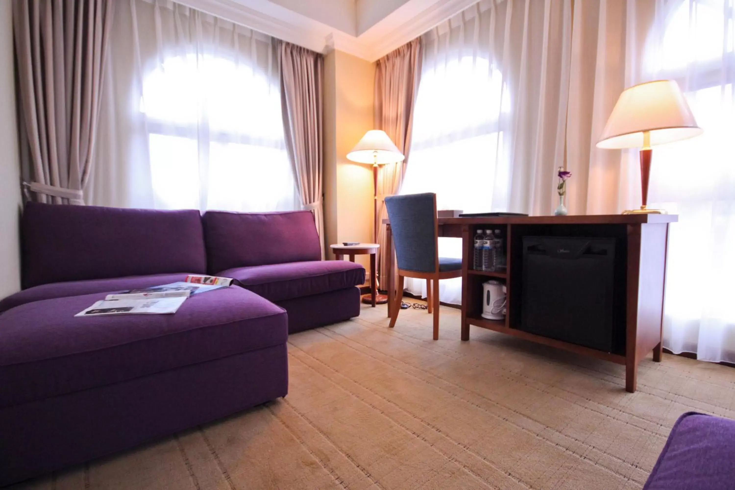 Decorative detail, Seating Area in Grand Boss Hotel