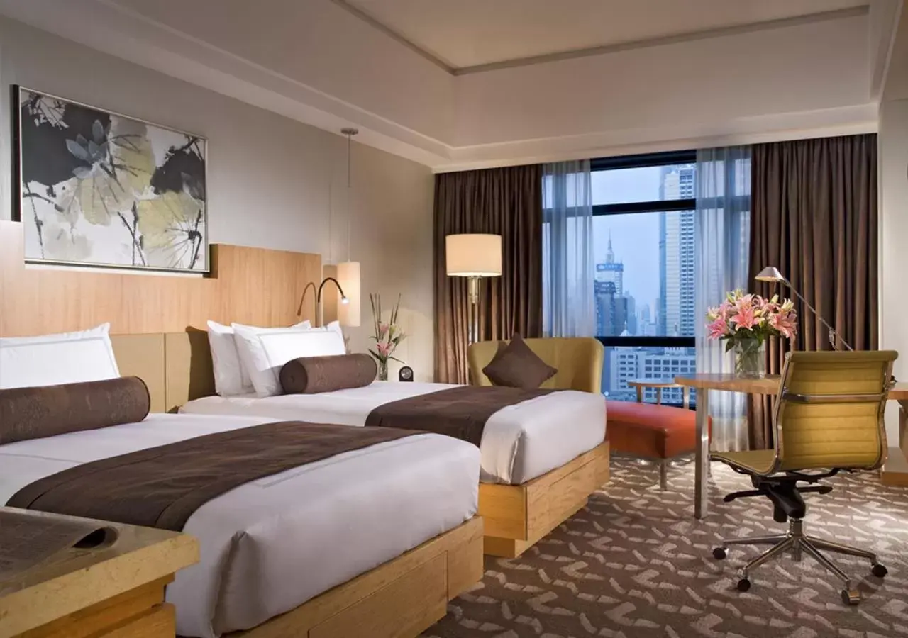 Photo of the whole room in Swissôtel Grand Shanghai