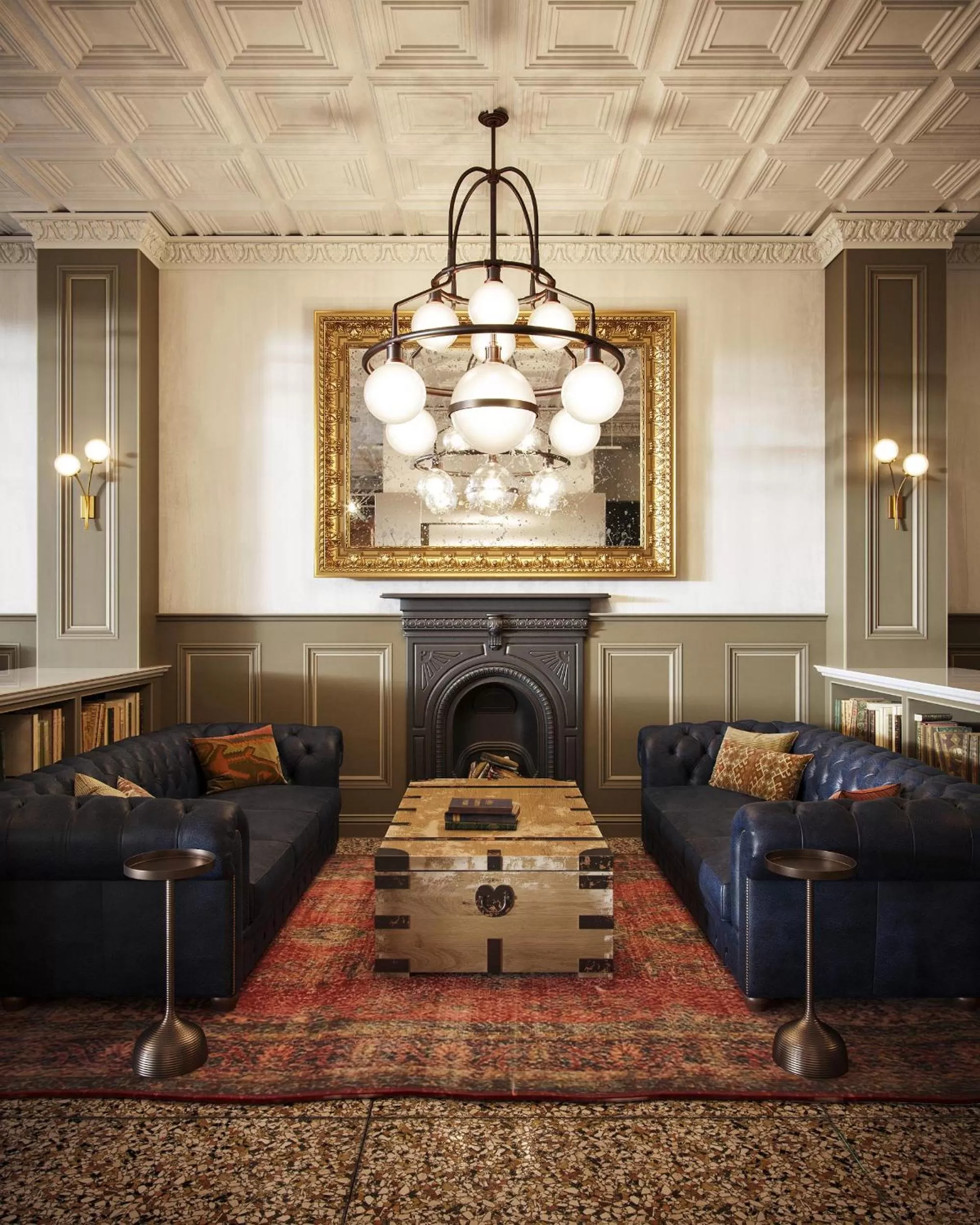 Lobby or reception in The Armstrong Hotel