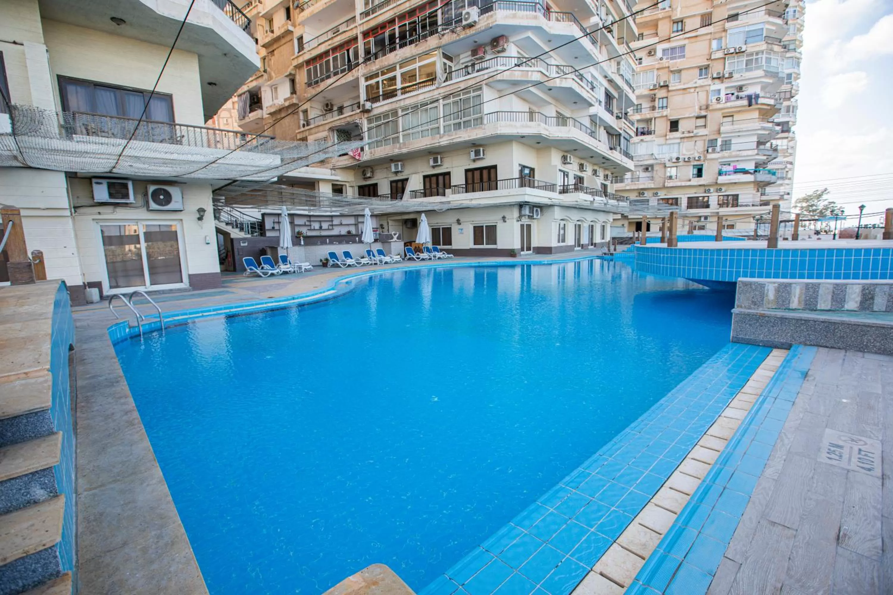 Swimming pool in AIFU Hotel El Montazah Alexandria