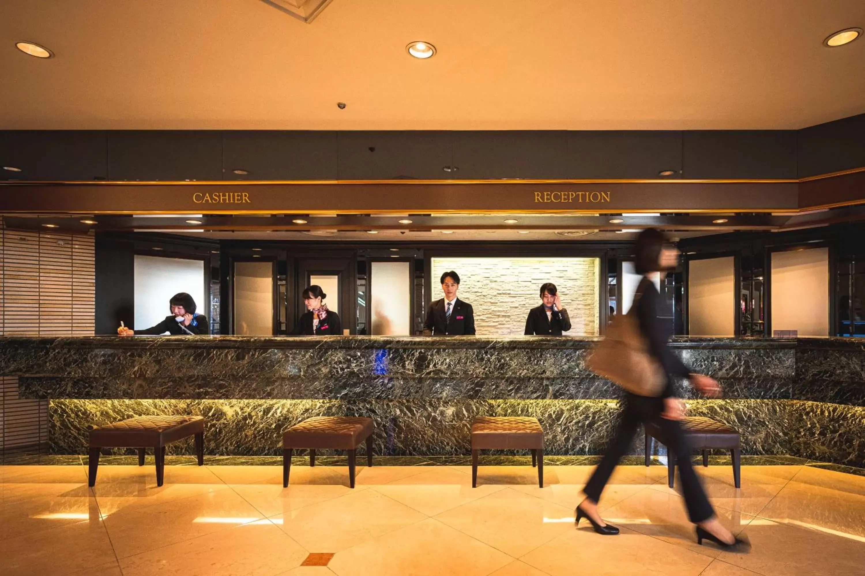 Lobby or reception in ANA Crowne Plaza Matsuyama, an IHG Hotel